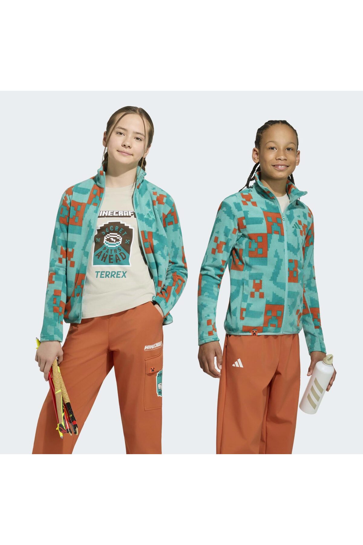 adidas K Mc Mt Fz Fle Unisex Çocuk Spor Softshell & Polar KT0905
