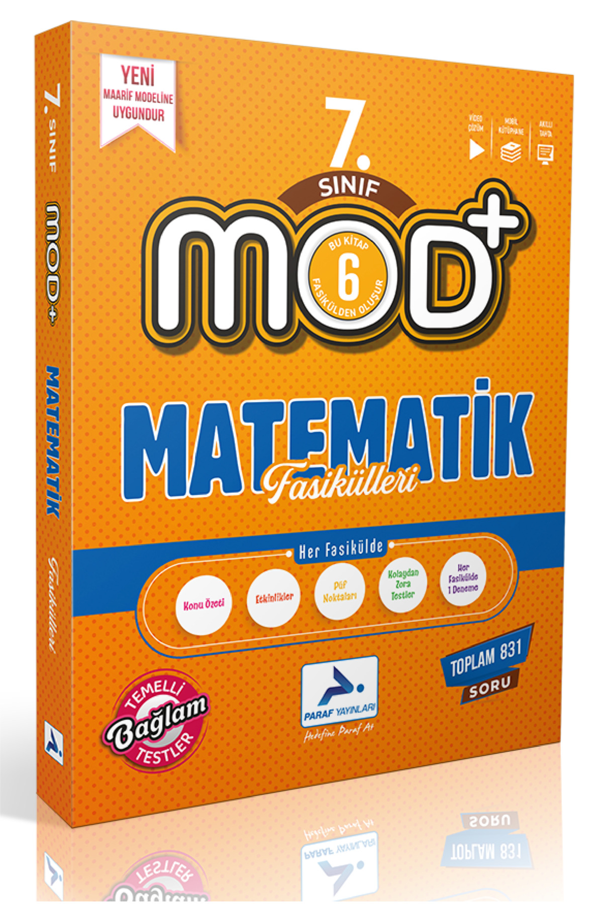 Paraf Yayınları 7. Sınıf MOD Matematik Anlatım Fasikülleri - Fiyatı