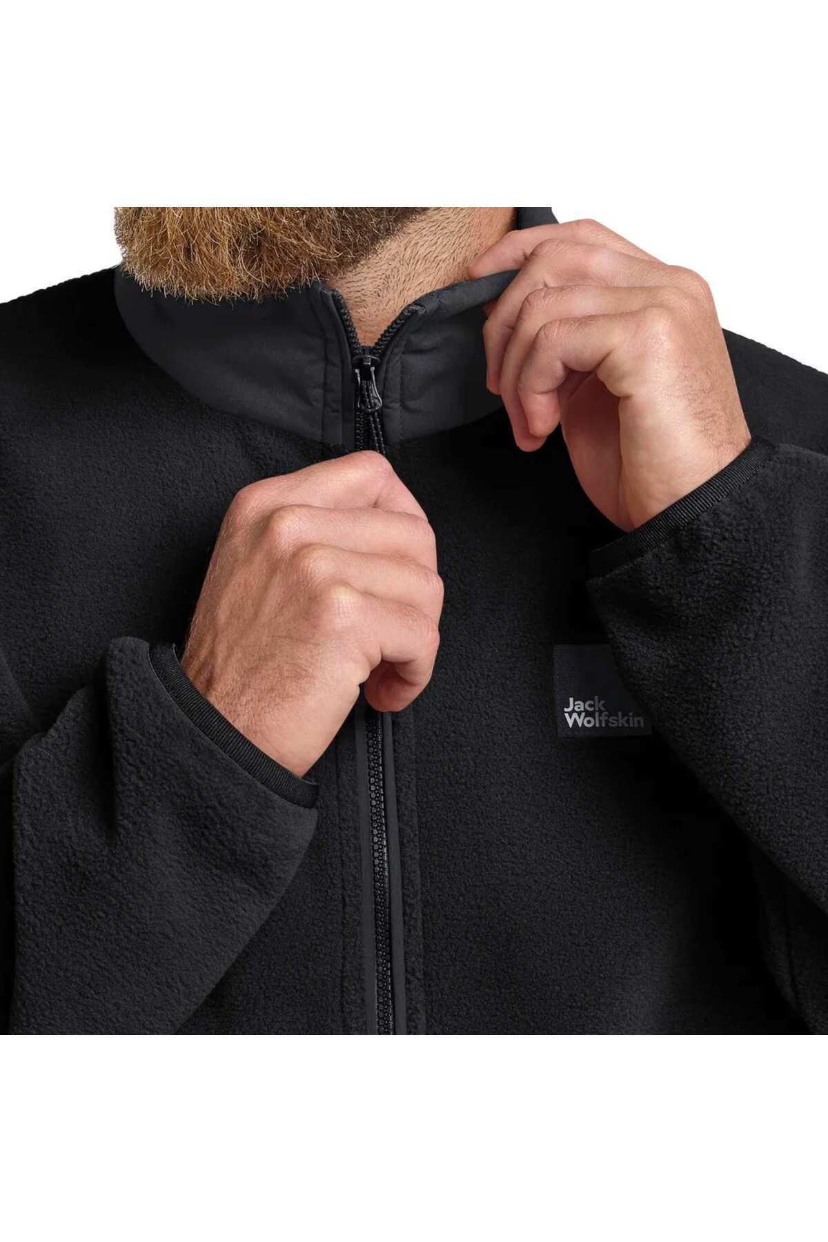 پشم گوسفند مردانه مشکی مردانه Sumetro Hz A64109 — مشکی — تصویر 2 از 5