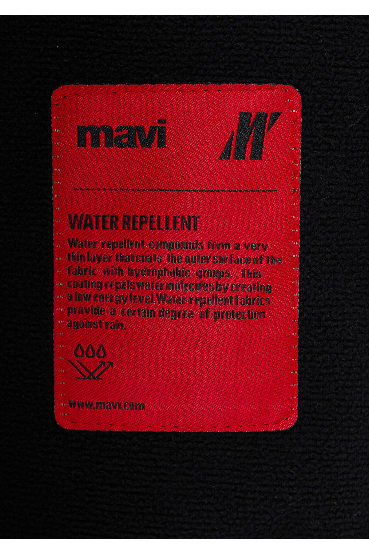 M0110851 Su İtici Pro-Tech Water-Replent Kapüşonlu Erkek Mont SİYAH — مشکی KCMN-AST11859 — تصویر 8 از 8