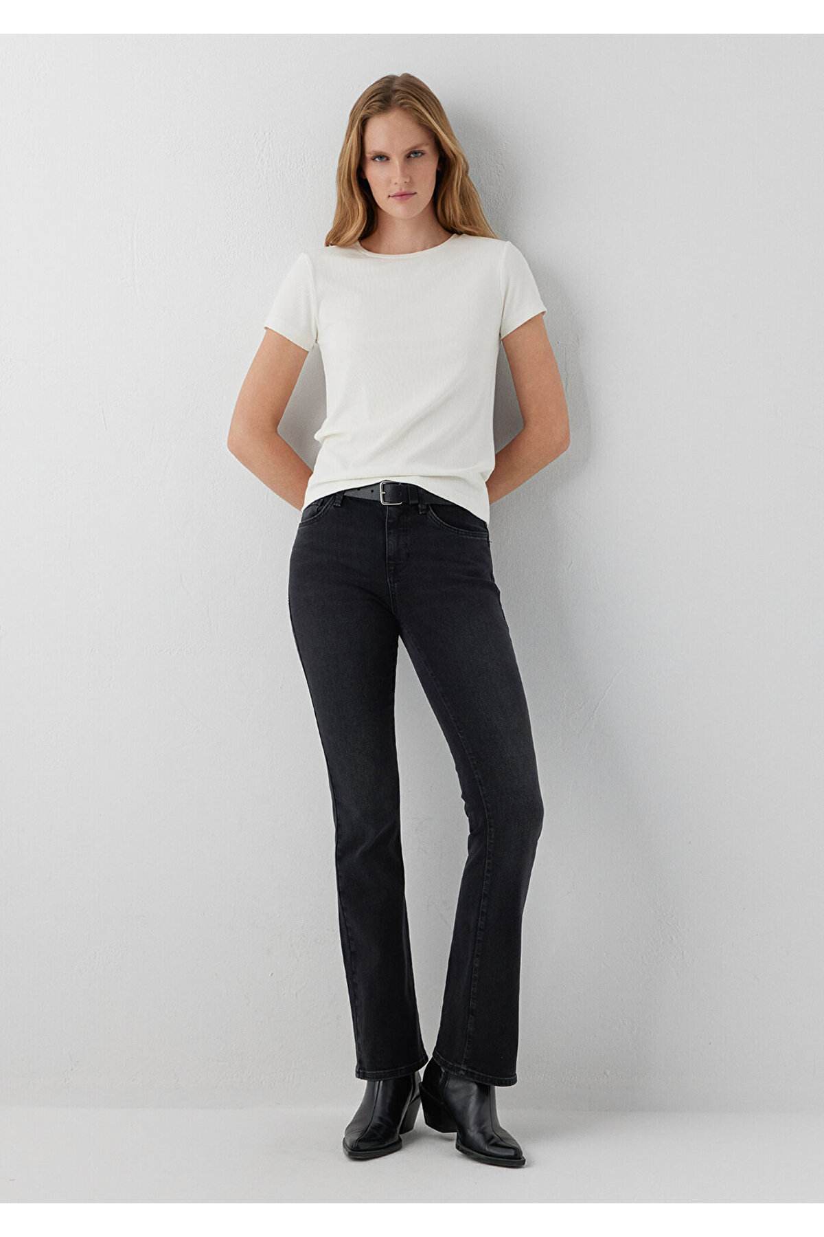 Molly Smoke Denim Antrasit Jean Pantolon 88136A6888