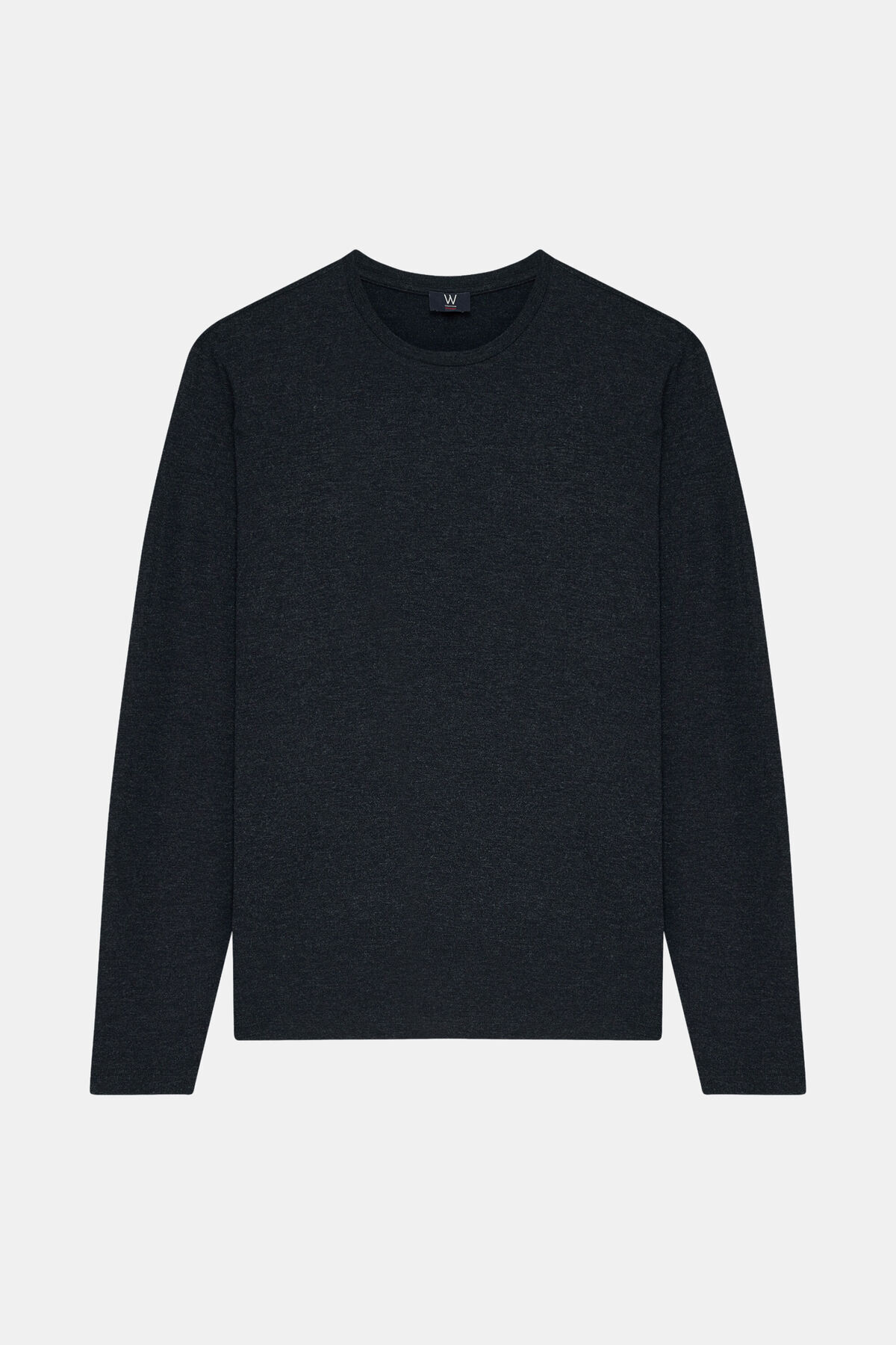 W Collection LACİVERT BİSİKLET YAKA UZUN KOLLU SWEATSHİRT — سرمه‌ای M403475661