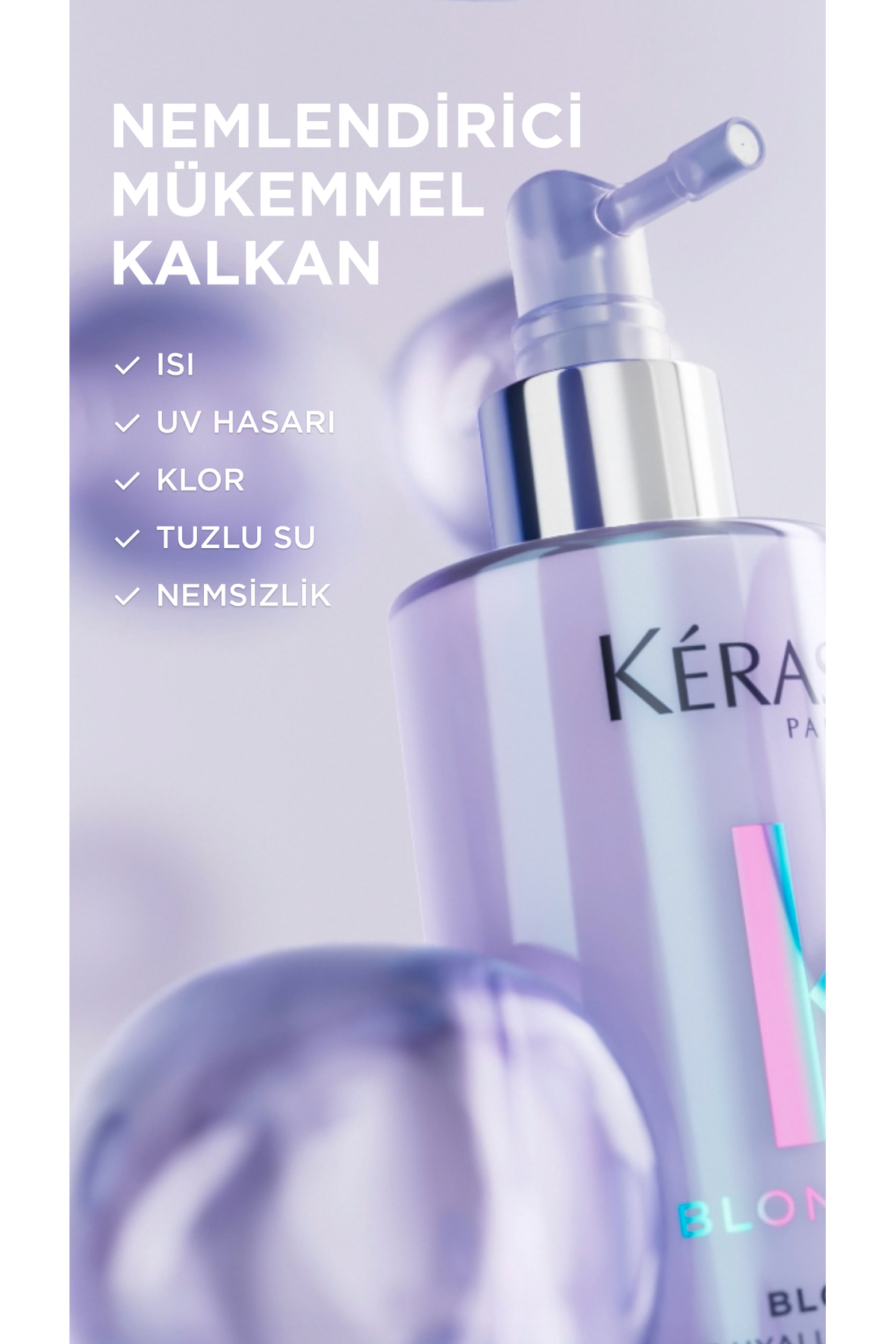 Blond Absolu Blonde Guard Sarı Saçlar Için Koruyucu Nemlendirici Bakım Spreyi 190ml — E4585800 — تصویر 5 از 8