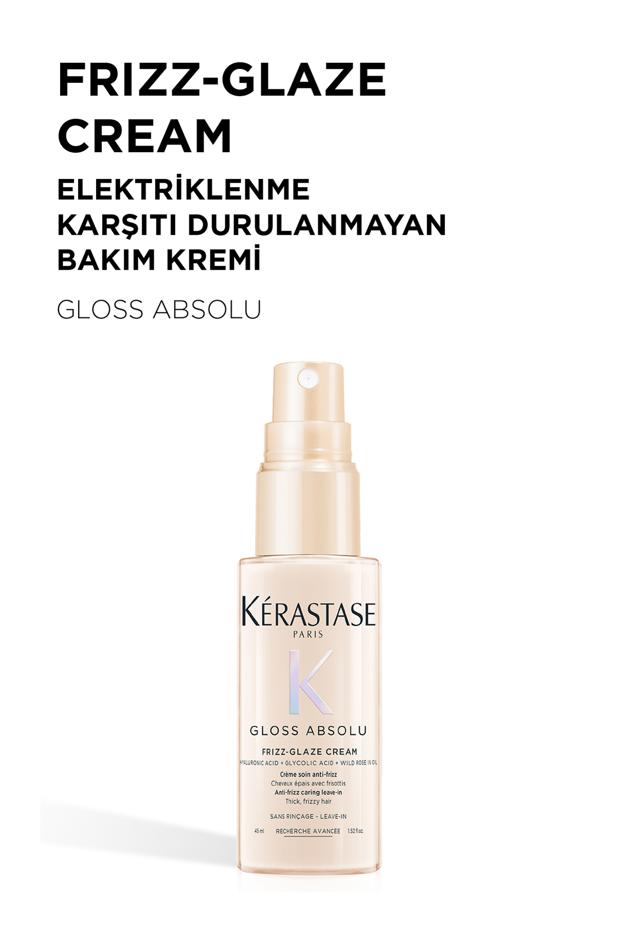 Gloss Absolu Kalın Telli Ve Elektriklenmeye Eğilimli Saçlar Için Elektriklenme Karşıtı Şek — 53583458 — تصویر 2 از 8