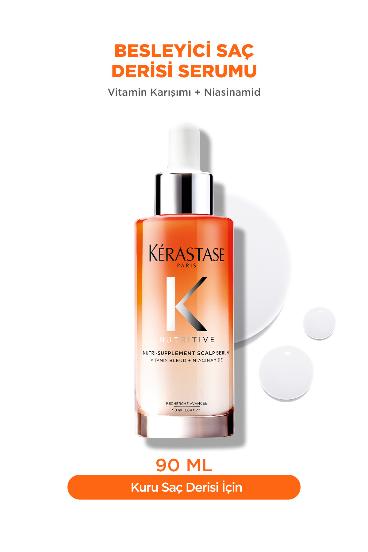 Nutritive Nutri-Supplement Scalp Besleyici Saç Derisi Serumu 90 ml — E4042200 — تصویر 2 از 7
