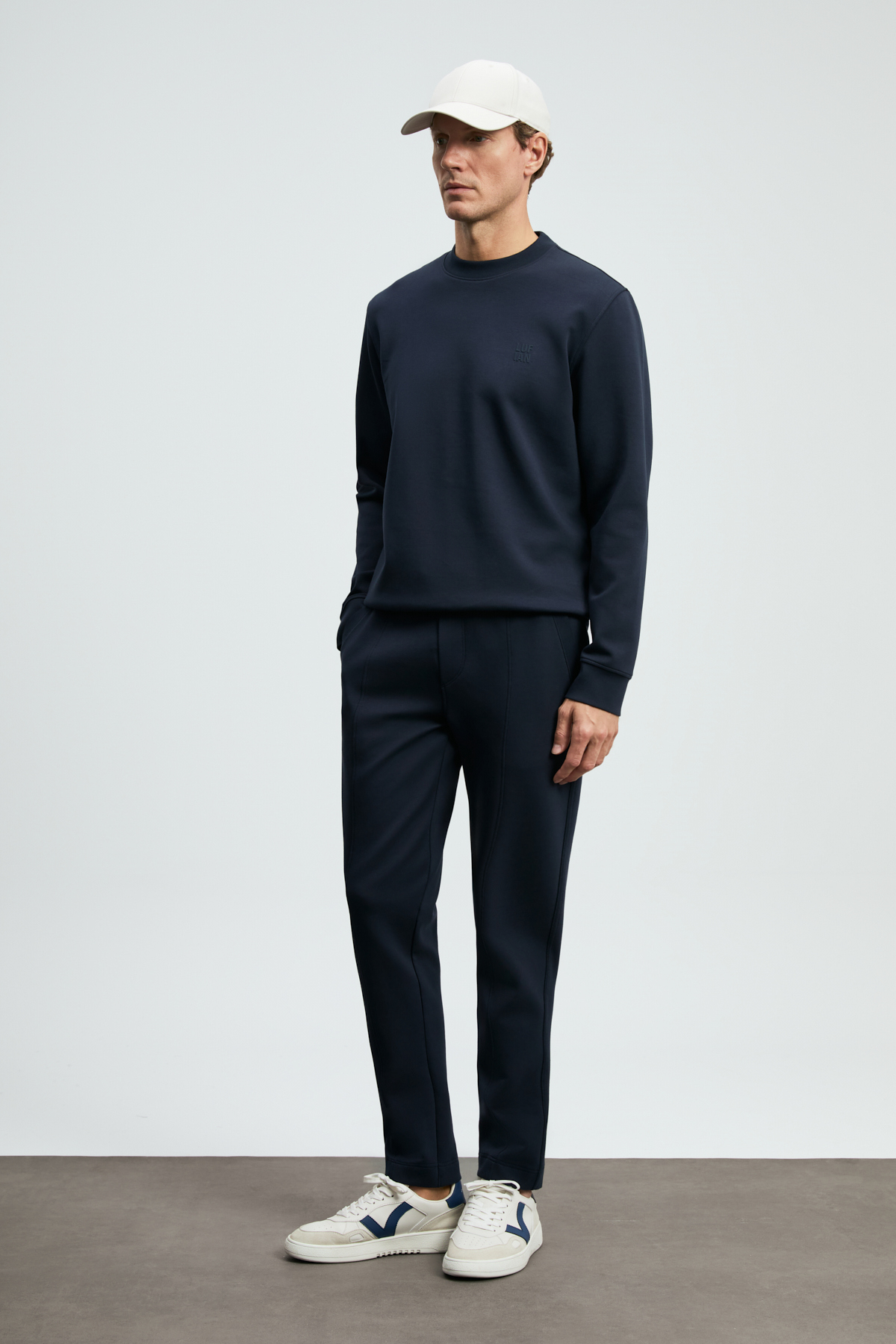 Grand Erkek Sweatshirt Lacivert — سرمه‌ای 112030192 — تصویر 5 از 7