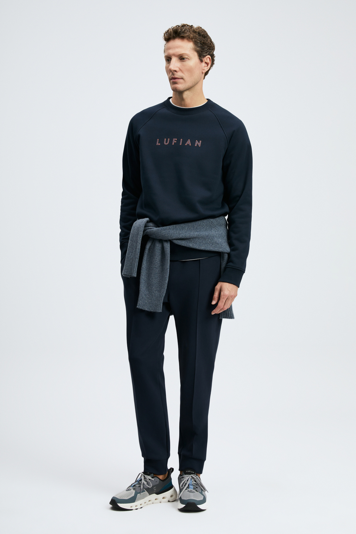 Bren Erkek Sweatshirt Lacivert — سرمه‌ای 112030219 — تصویر 4 از 6