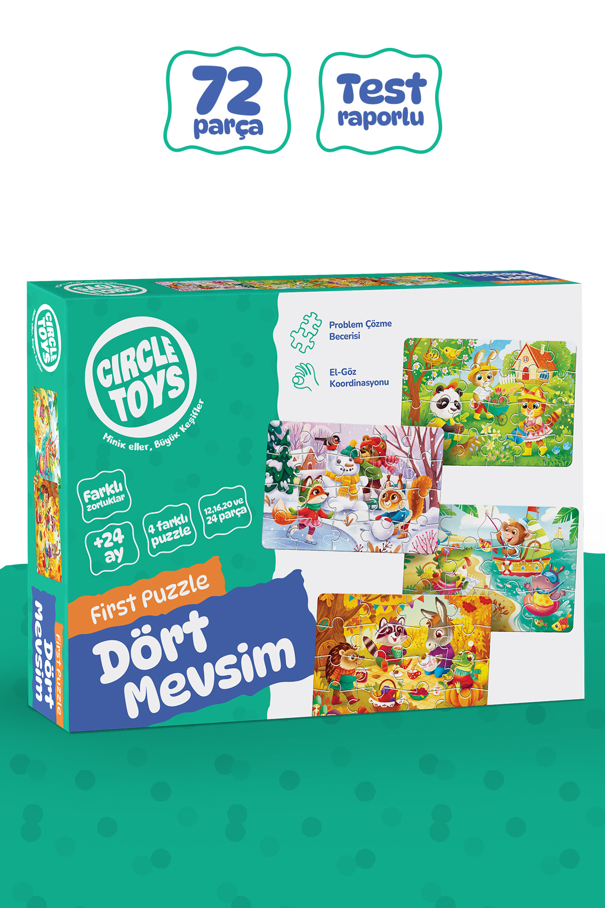 matryoshka CD 4枚セット Circle Toys 4 Mevsim Puzzle - Fiyatı