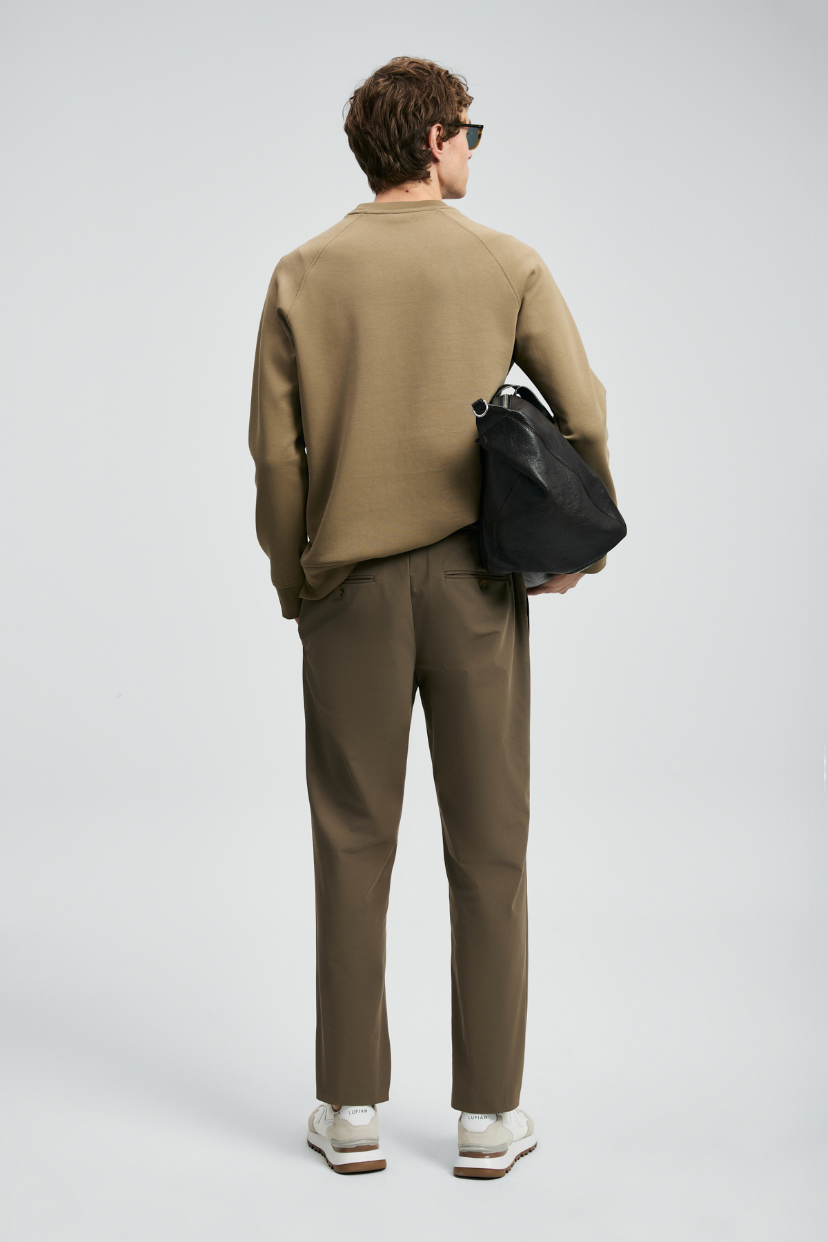 Cooper Erkek Sweatshirt Kum — بژ 112030177 — تصویر 6 از 6
