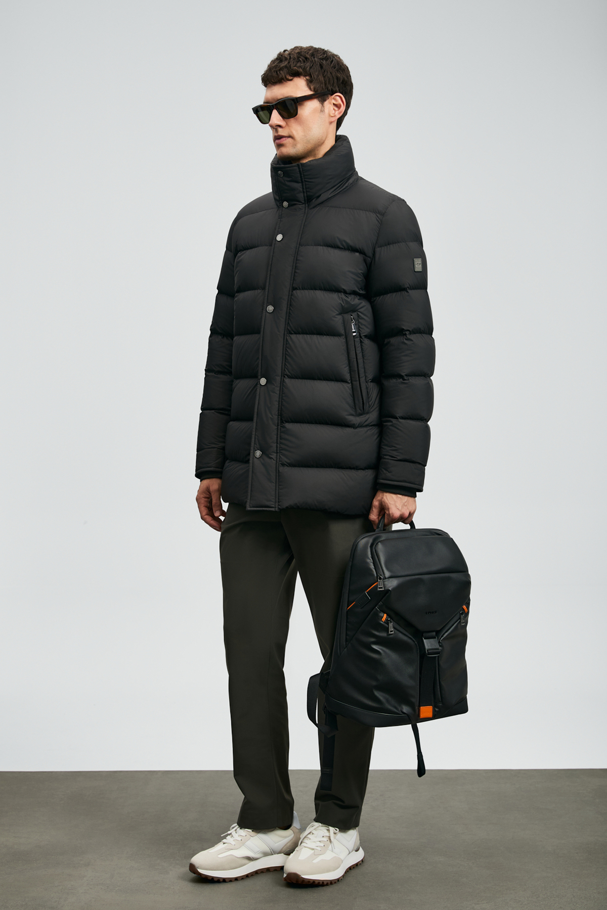 Rıld Kaz Tüyü Erkek Mont Siyah — مشکی 112120255 — تصویر 3 از 6