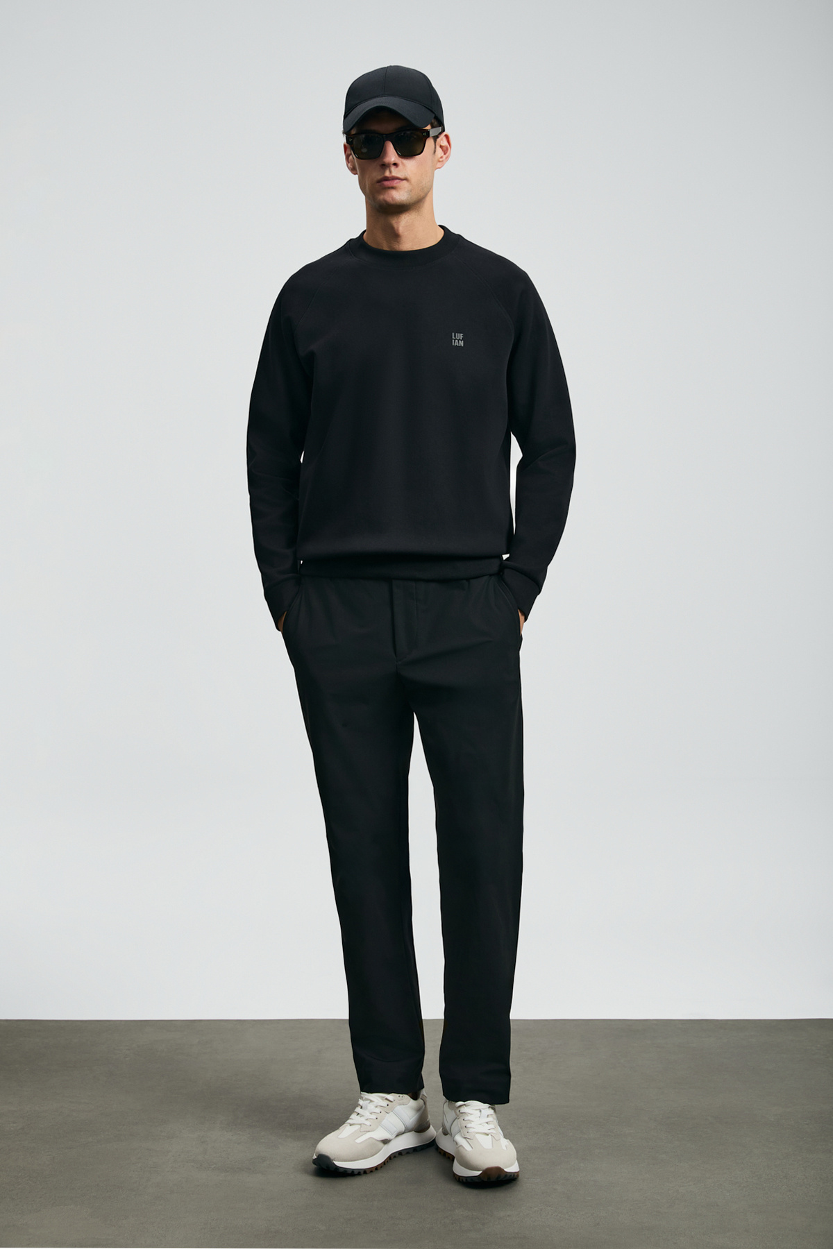Grant Erkek Sweatshirt Siyah — مشکی 112030179 — تصویر 3 از 6