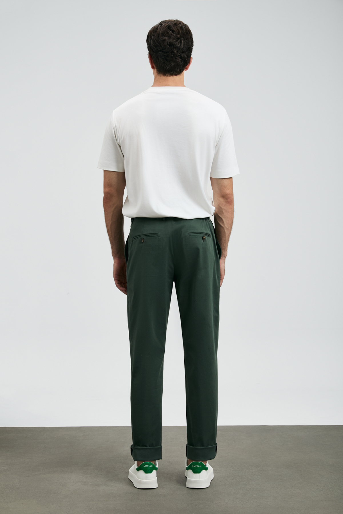 Rumı Smart Erkek Chino Pantolon Slim Fit Yeşil — سبز 112190336 — تصویر 6 از 6