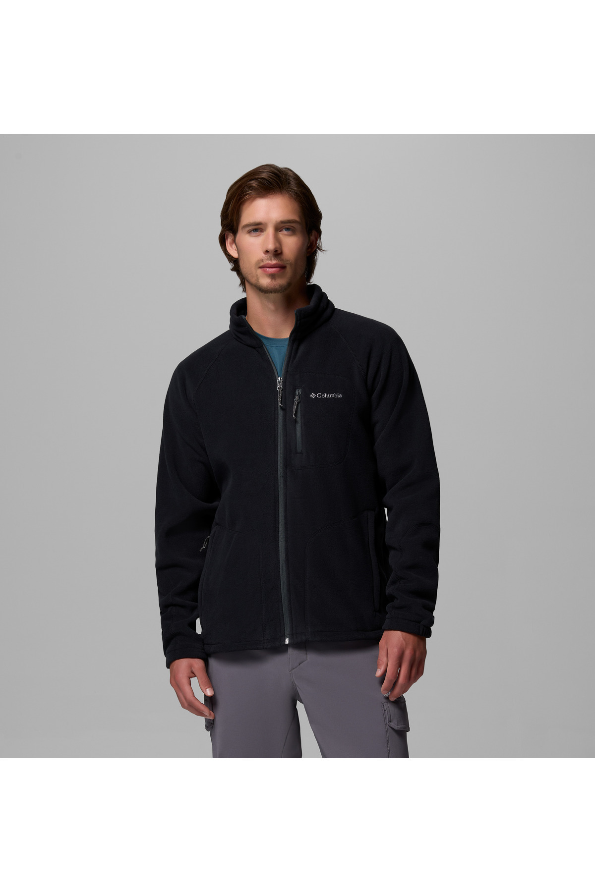 Columbia Fast Trek II Erkek Tam Fermuarlı Polar Üst — مشکی TYC7E0BDA93A52EBA7B7DA500