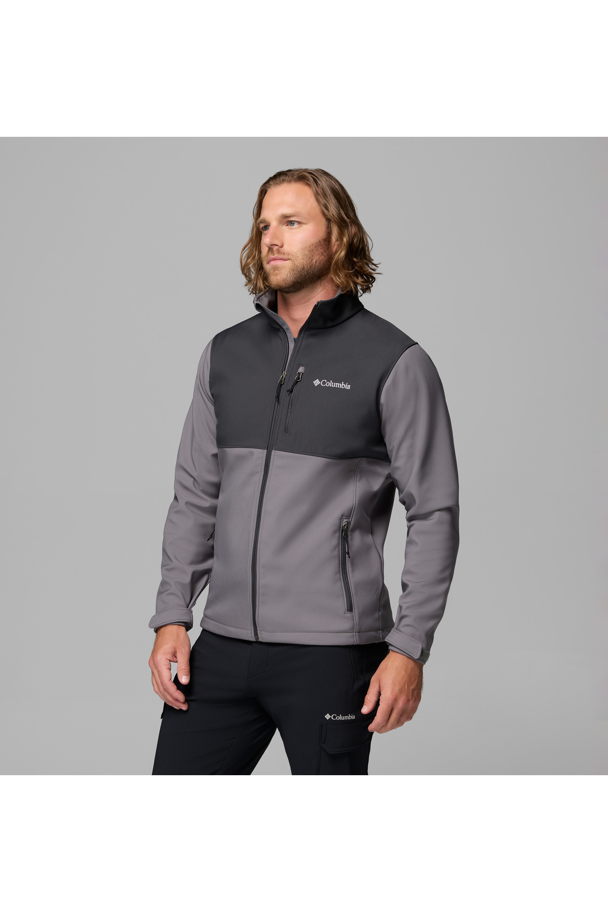 Ascender Erkek Softshell Ceket — خاکستری TYC7BC627F13670DA73A68100 — تصویر 3 از 8