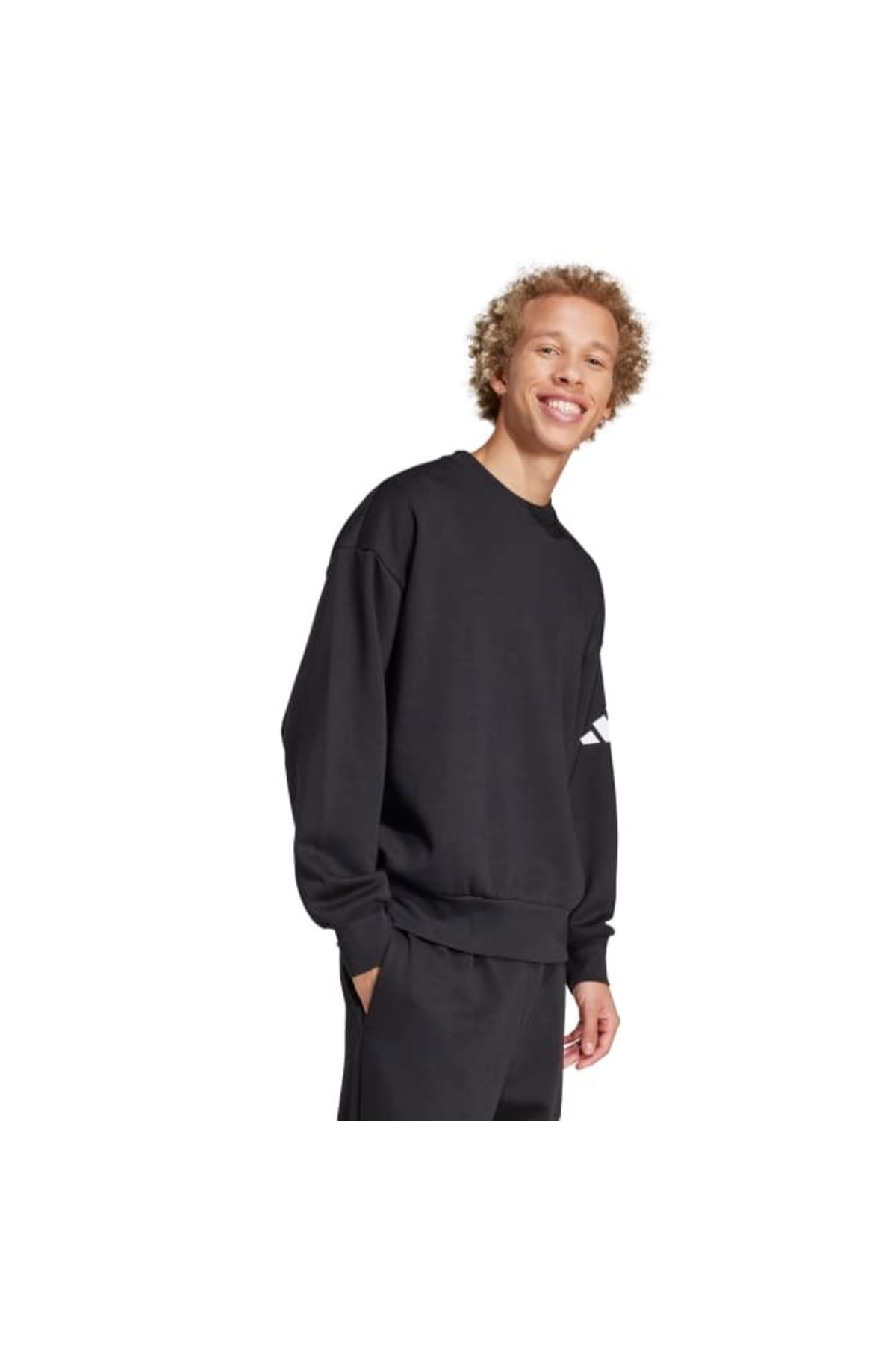 عرق مردانه M Swt Fl Jf3542 BLACK/WHITE — مشکی JF3542 — تصویر 5 از 7