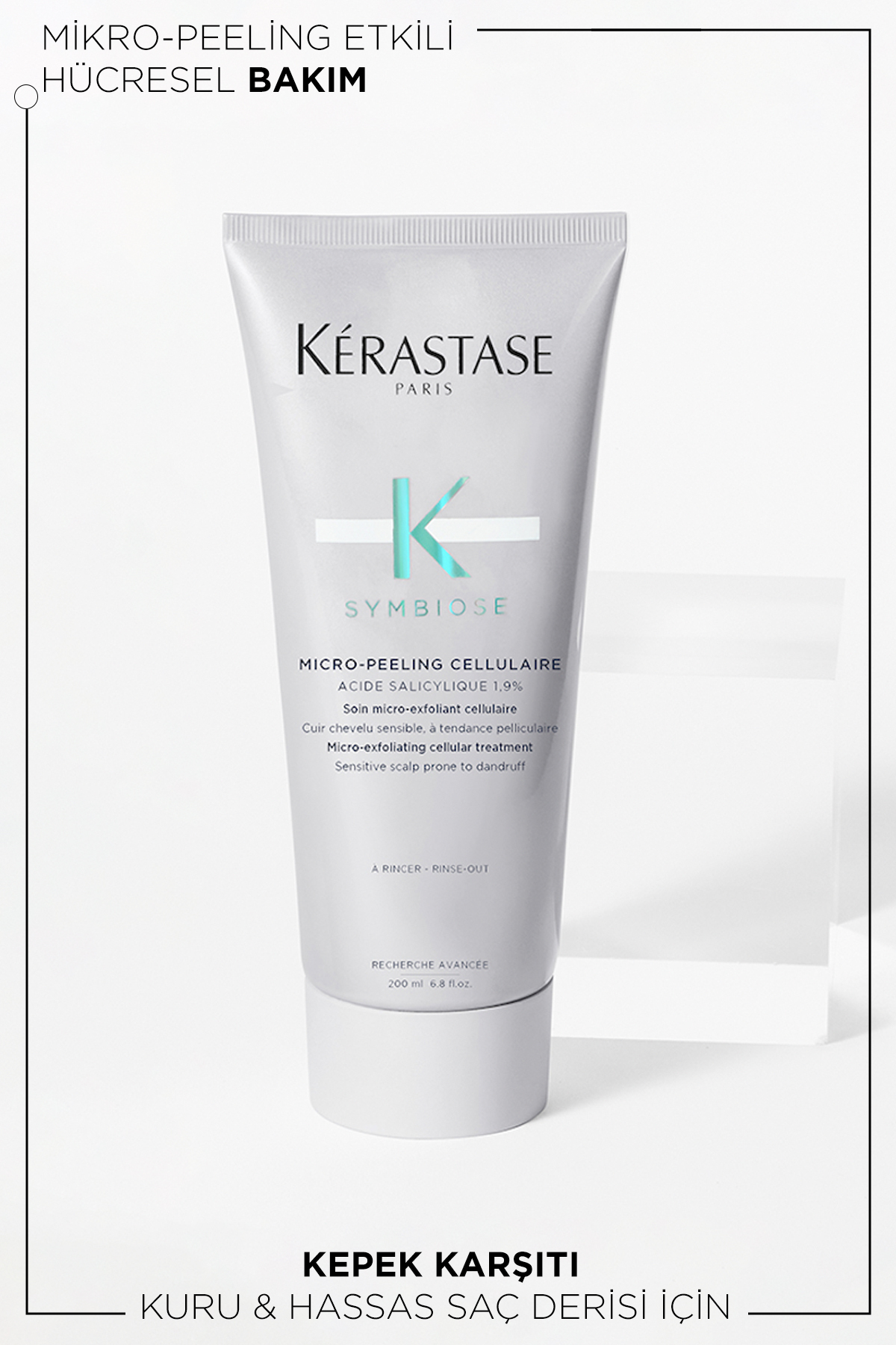 Symbiose Kepek Karşıtı Etkli Hücresel Mikro-Peeling 200 ml — 3474637135744 — تصویر 3 از 8