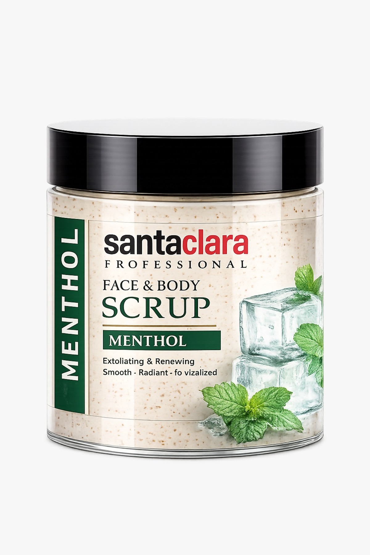 Santa Clara FACE&BODY SCRUP MENTHOL 500 ML — santa14