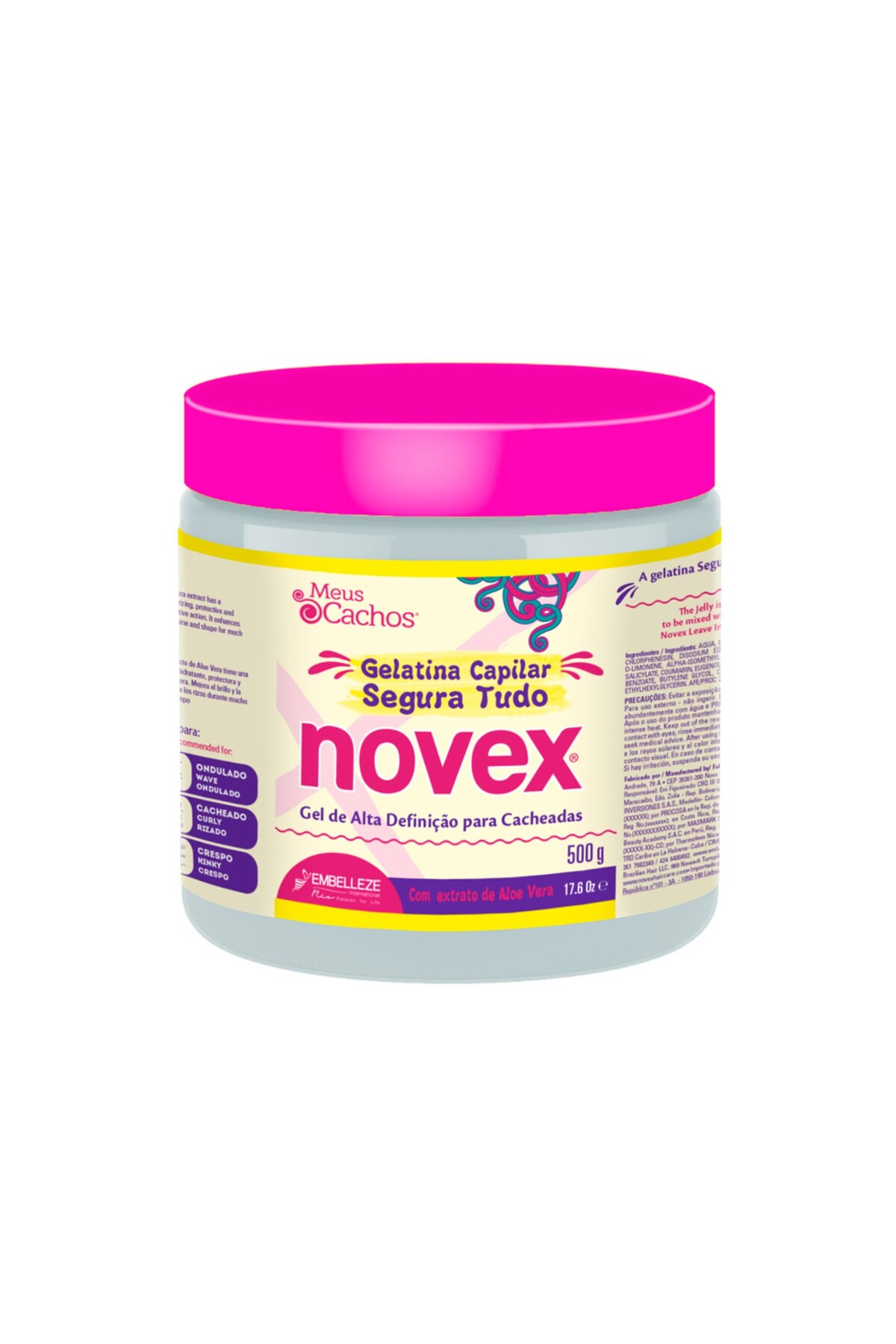 NOVEX Bukleler İçin Sabitleyici Jel 500 G - 3 Adet — 4131136166349