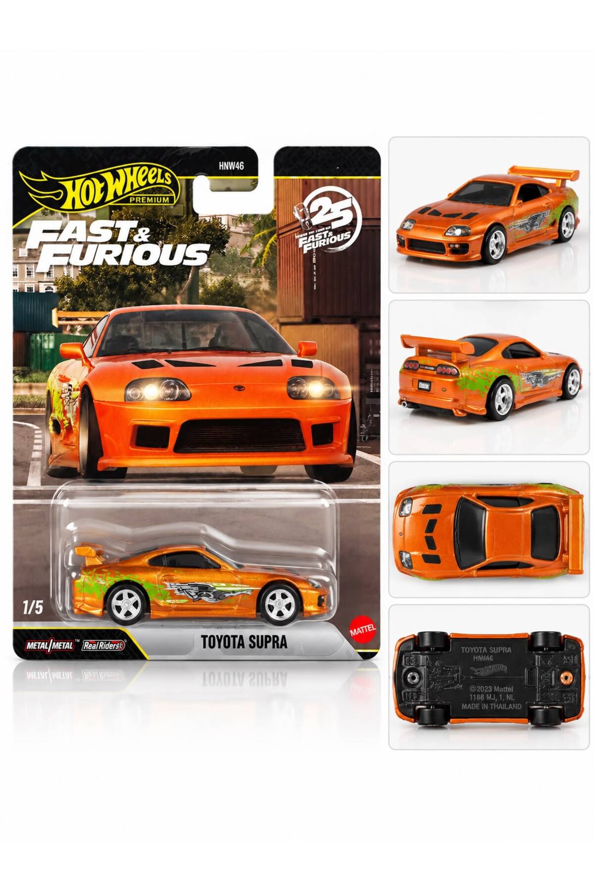 HOT WHEELS TOYOTA SUPRA CHASE PREMIUM HNW46 - Fiyatı
