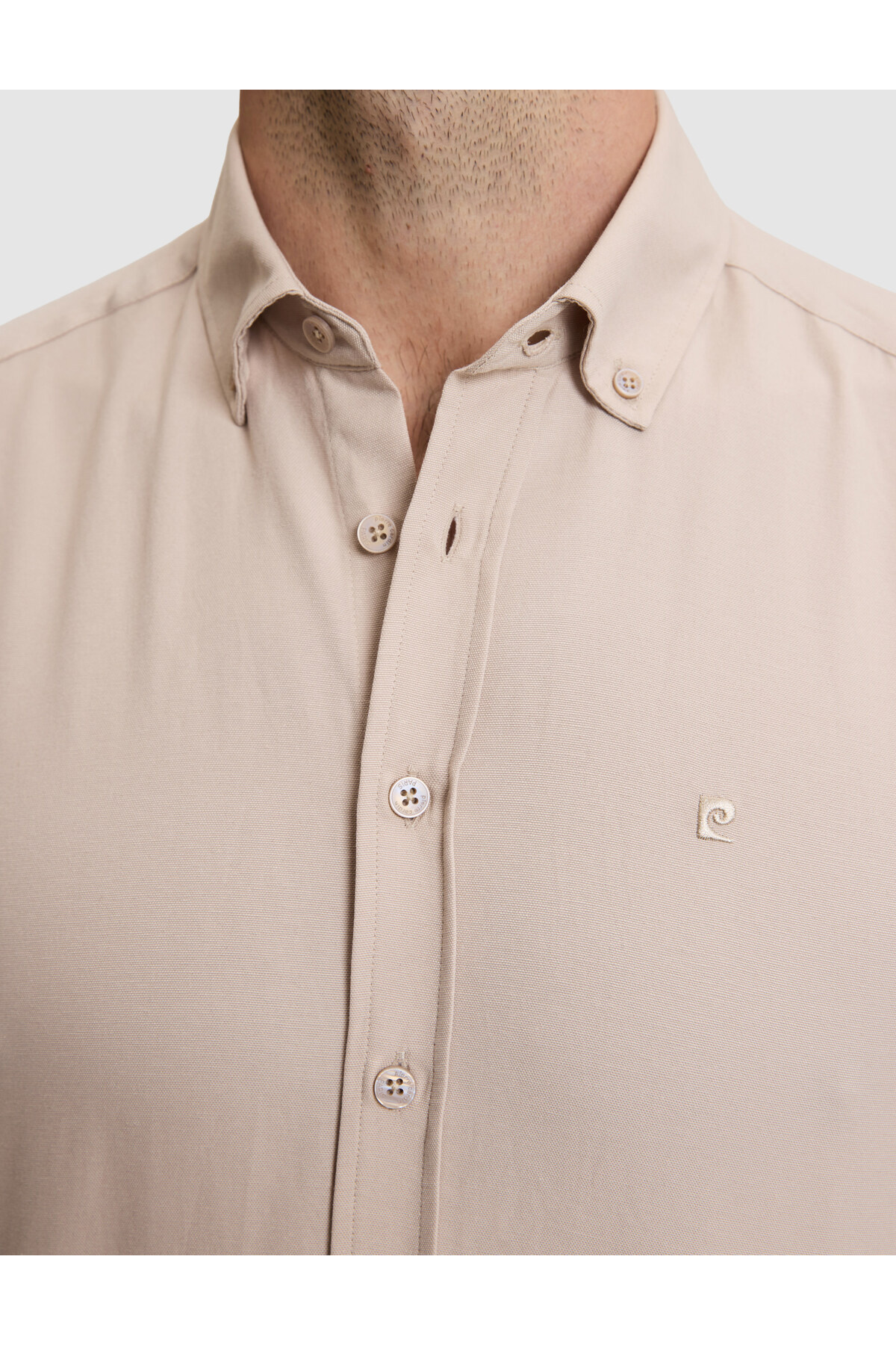 پیراهن آستین بلند Mink Slim Fit 50325365-VR052 6