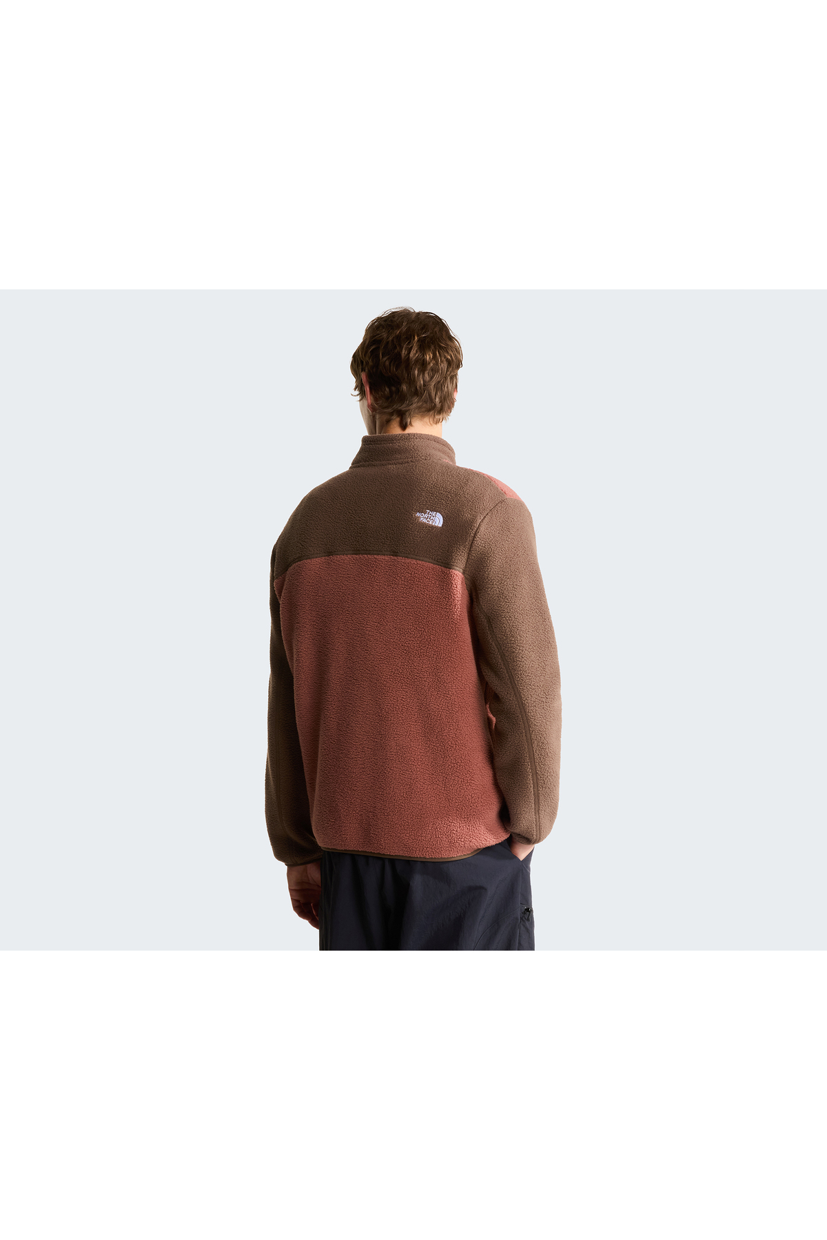 M YUMIORI FULL ZIP Erkek Outdoor Polar Ceket NF0A883RTF01 Kahverengi — رنگارنگ KS-TNF2627 — تصویر 2 از 6
