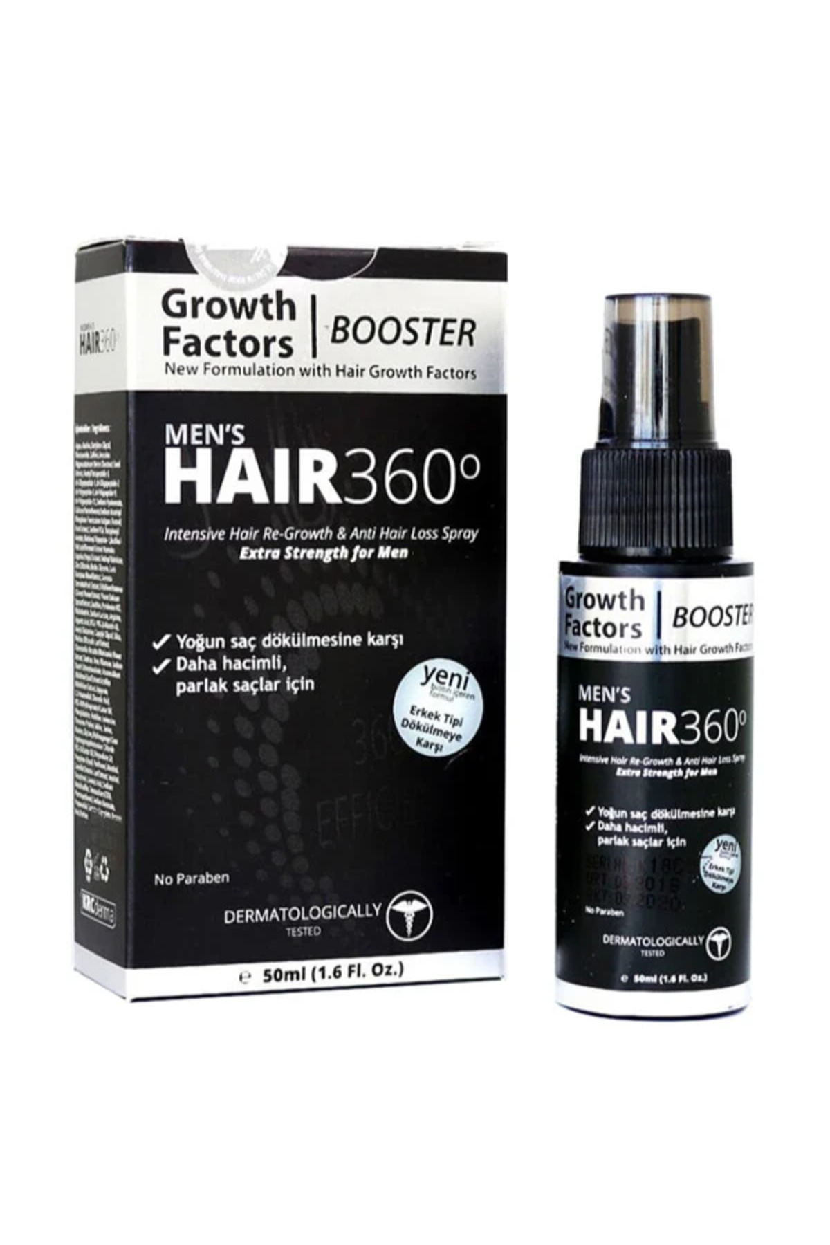 اسپری رشد موی مردانه Hair 360، 50 میلیلیتر — VT90036858