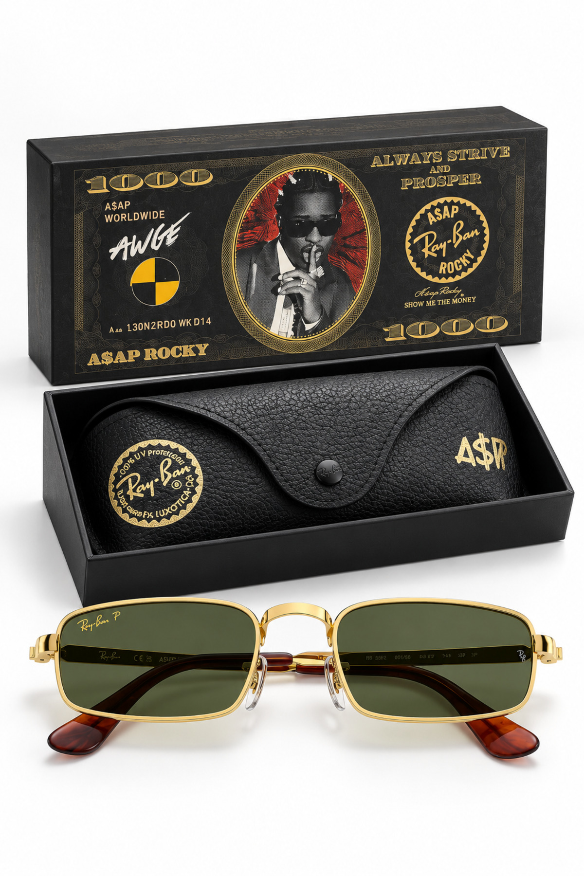 عینک آفتابی 0RB3927 BY A$AP ROCKY مدل Polarize