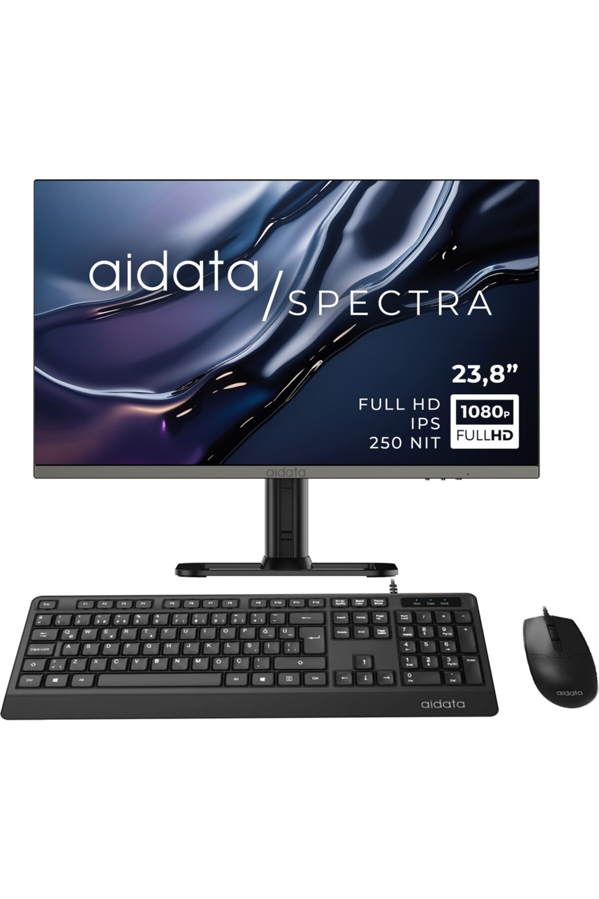 AIDATA Spectra Intel Core i7 12700H 16GB 512GB SSD Freedos 23.8\" All In One Bilgisayar