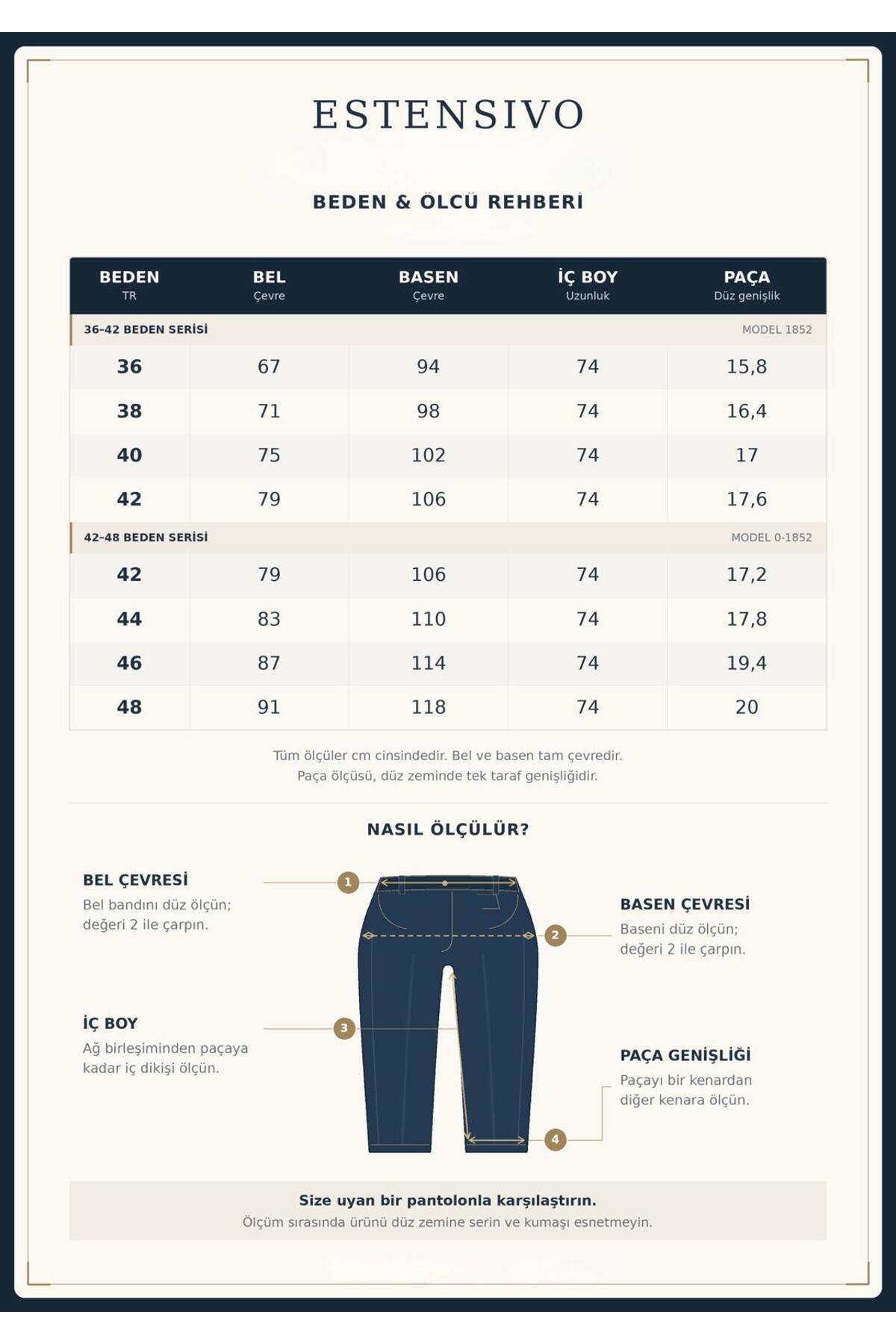 Beli Lastikli Bağcıklı Rahat Kesim Jean Pantolon - Görsel 4