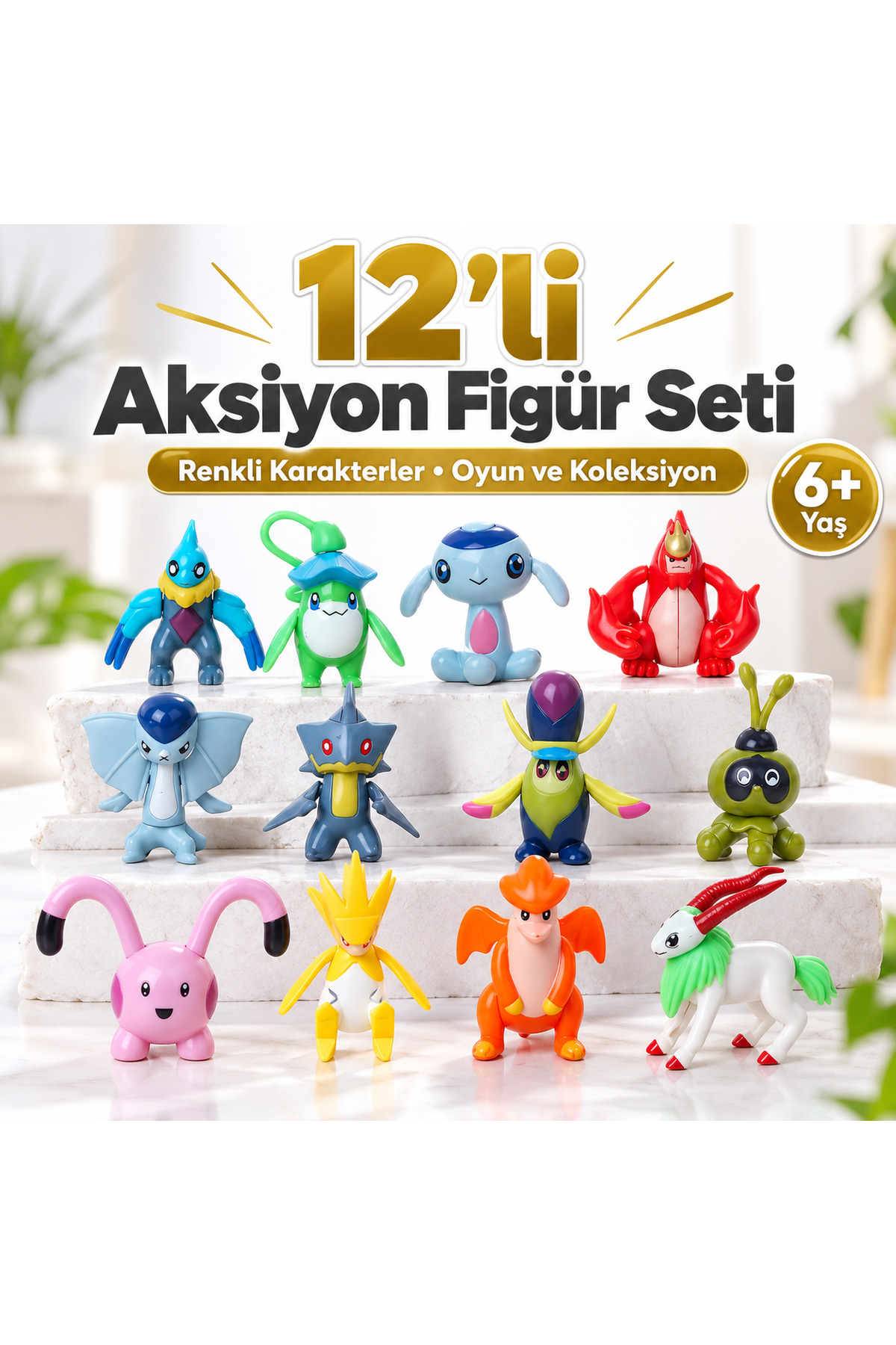 e-life shop Pokemon Go Plus Anime Versiyon Pikachu 12li Aksiyon