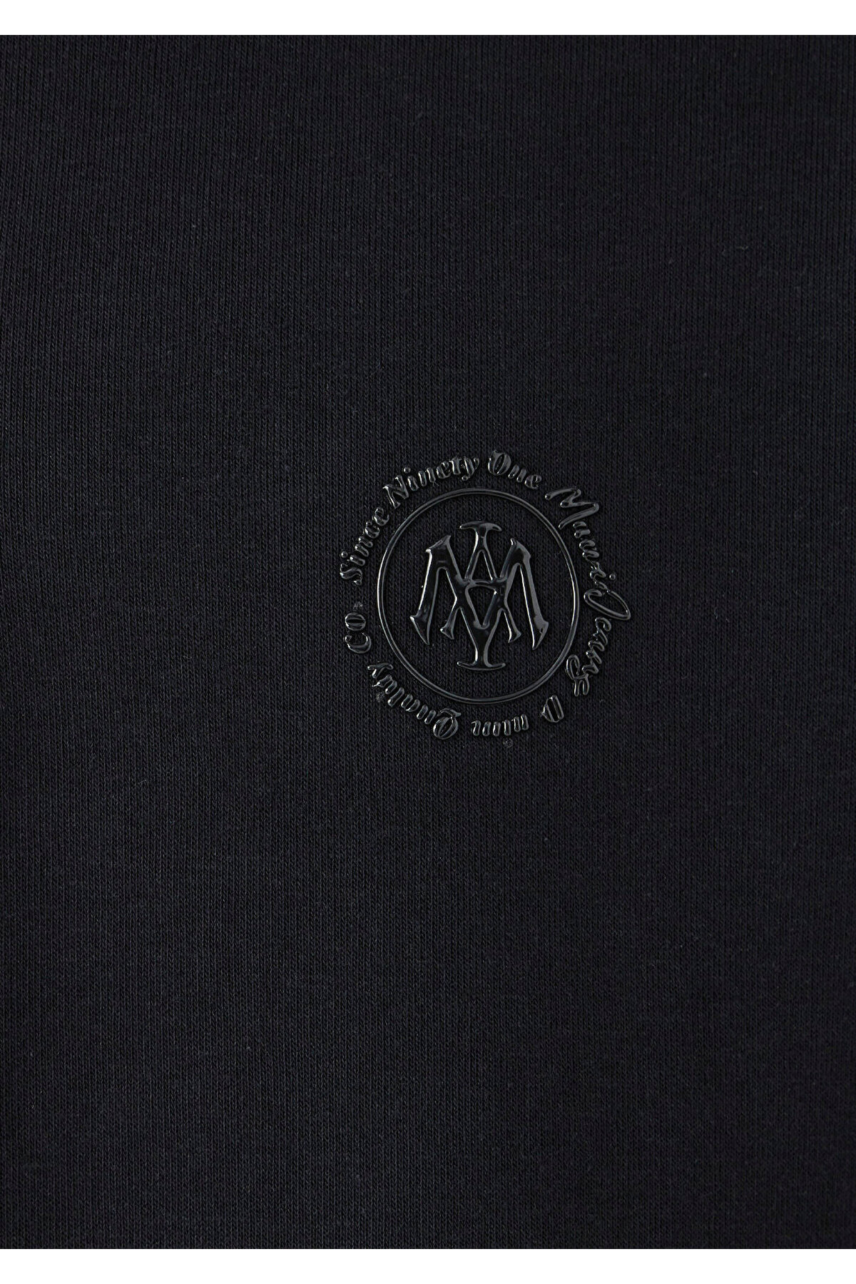 سویشرت مردانه نیمه زیپ M0S20112 Seal Logo مشکی — مشکی Kids-AST11885 — تصویر 7 از 8