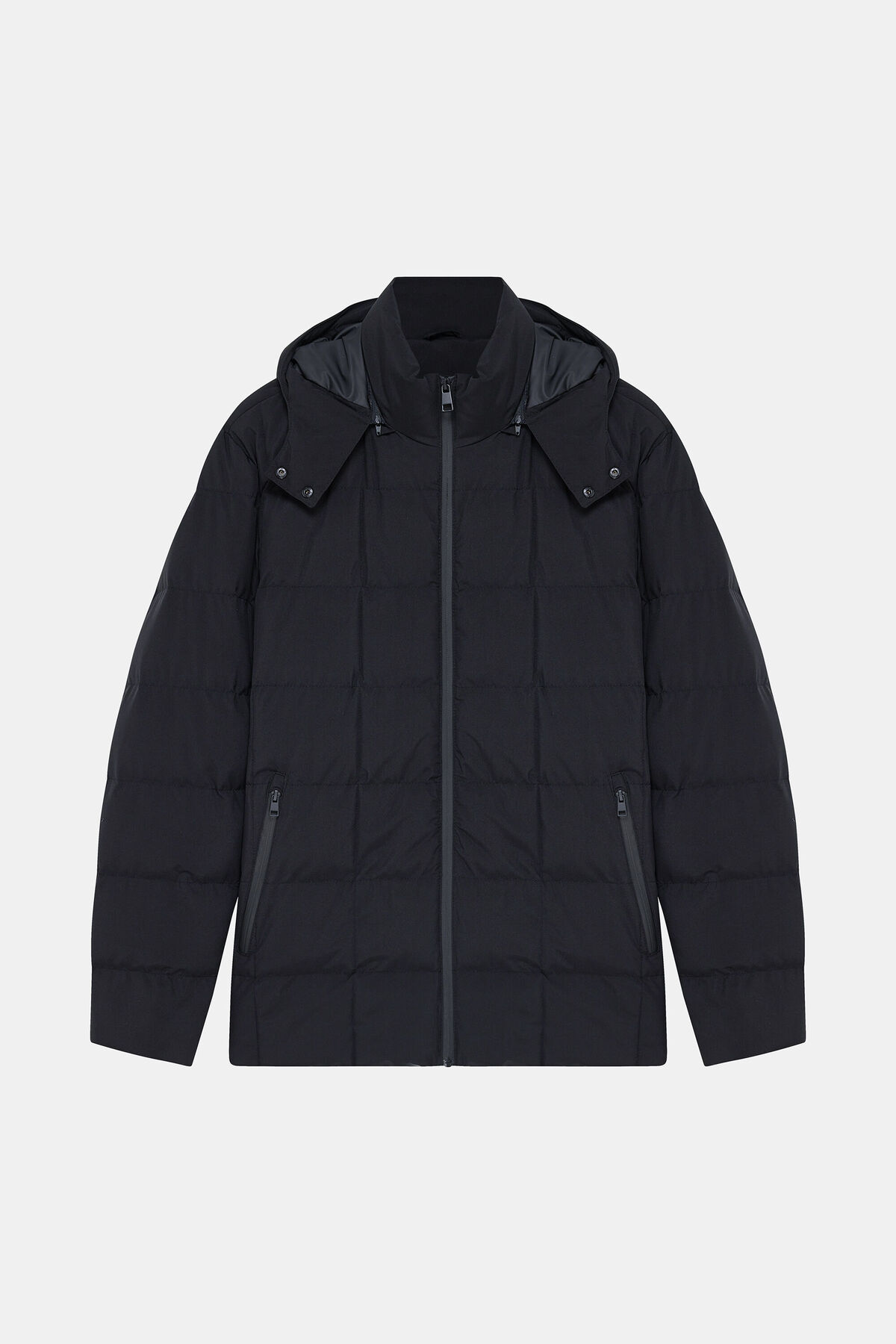 W Collection KAPUŞONLU SİYAH MONT — مشکی M403484885
