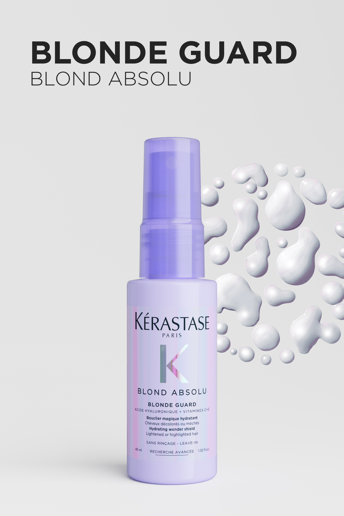 اسپری مرطوب کننده و محافظ موی بلوند Absolu Blonde Guard مخصوص موهای بلوند، 45 میلی لیتر — E4586000 — تصویر 2 از 8