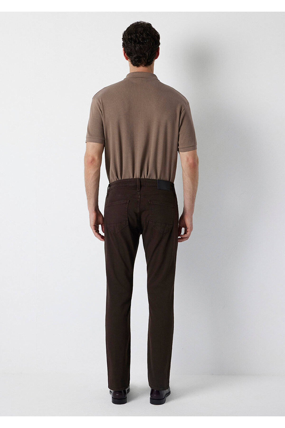 Marcus Kahverengi Gabardin Pantolon 00351A4173 — قهوه‌ای — تصویر 5 از 8