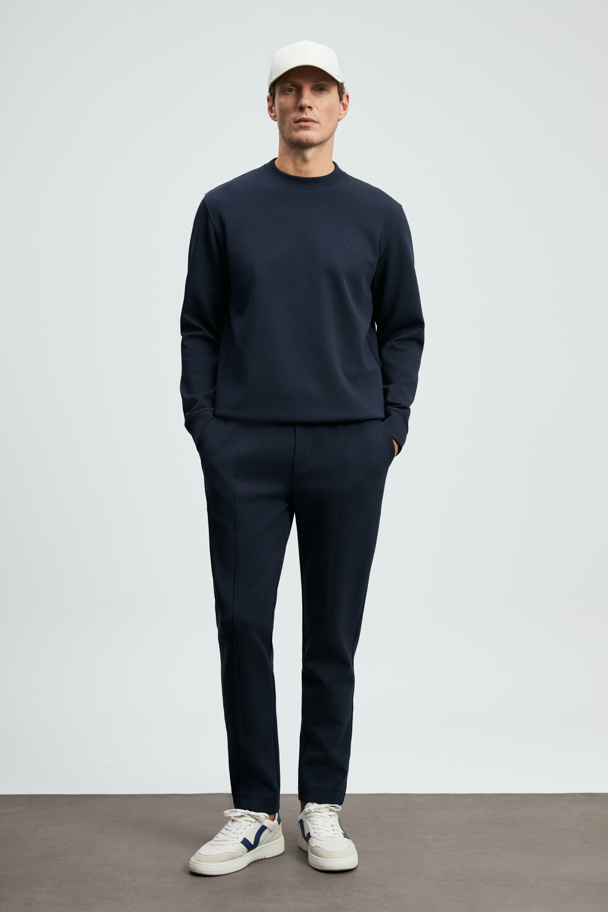 Grand Erkek Sweatshirt Lacivert — سرمه‌ای 112030192 — تصویر 2 از 7