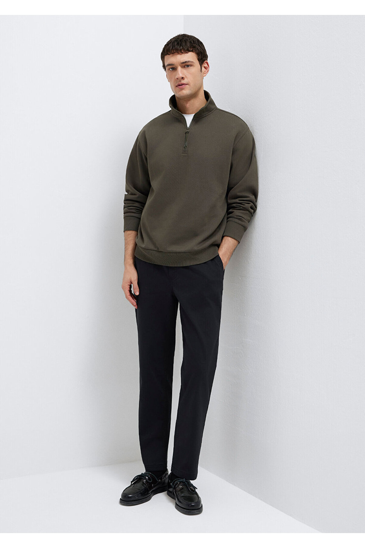 Siyah jogger Pantolon 0010547-71379 — مشکی — تصویر 2 از 8