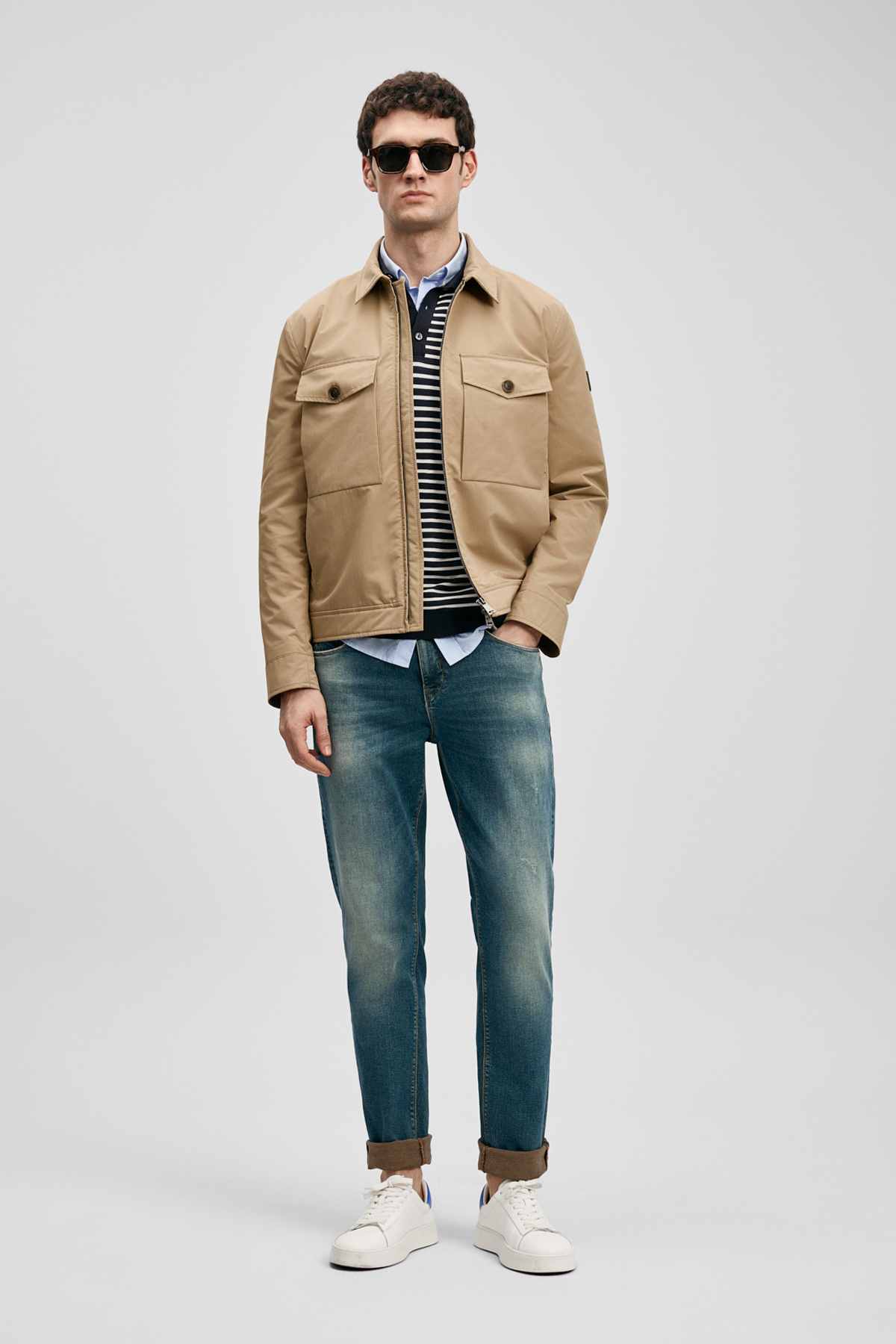 Lufian Oslo Smart Jean Erkek Pantolon Slim Fit Yeşil — سبز 111200225