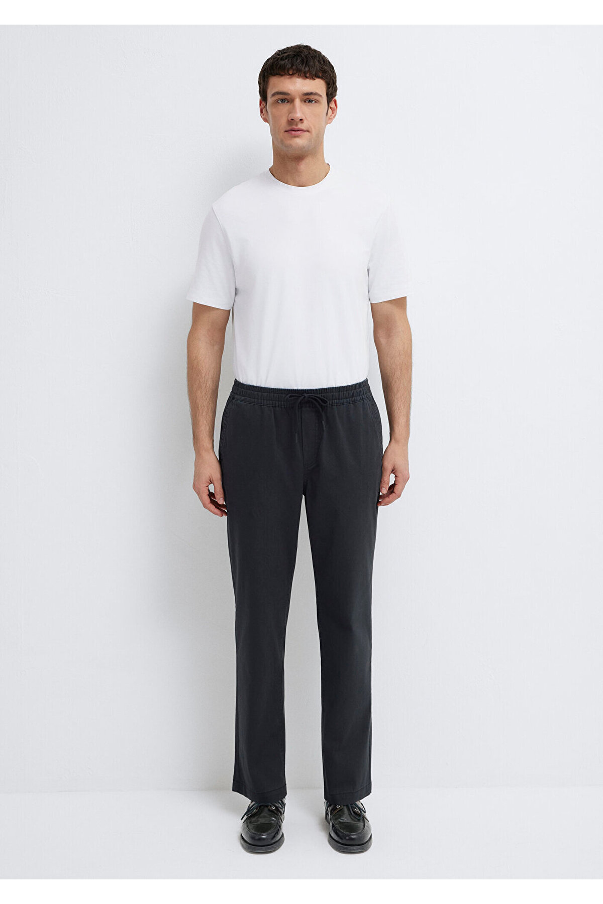 Siyah jogger Pantolon 0010547-71379 — مشکی — تصویر 3 از 8
