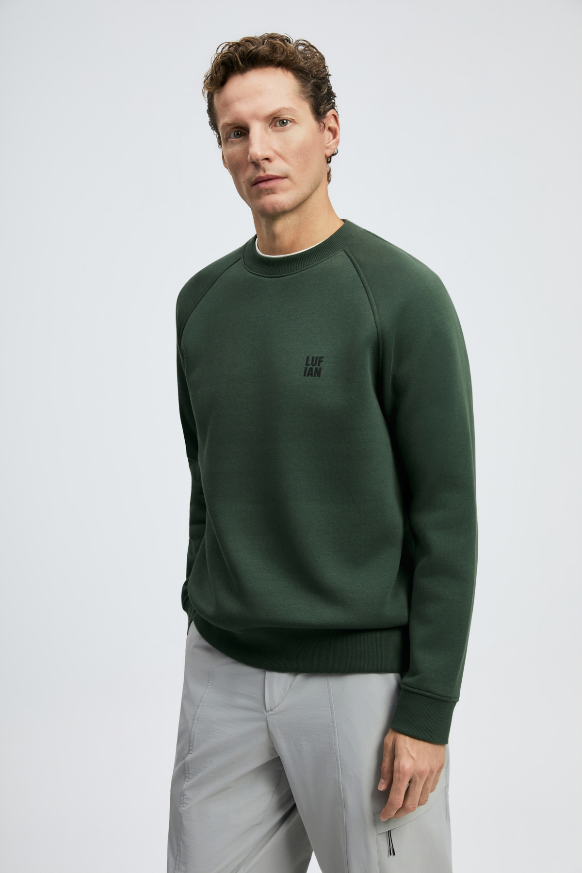 Blake Erkek Sweatshirt Çimen Yeşili — سبز 112030193 — تصویر 4 از 6