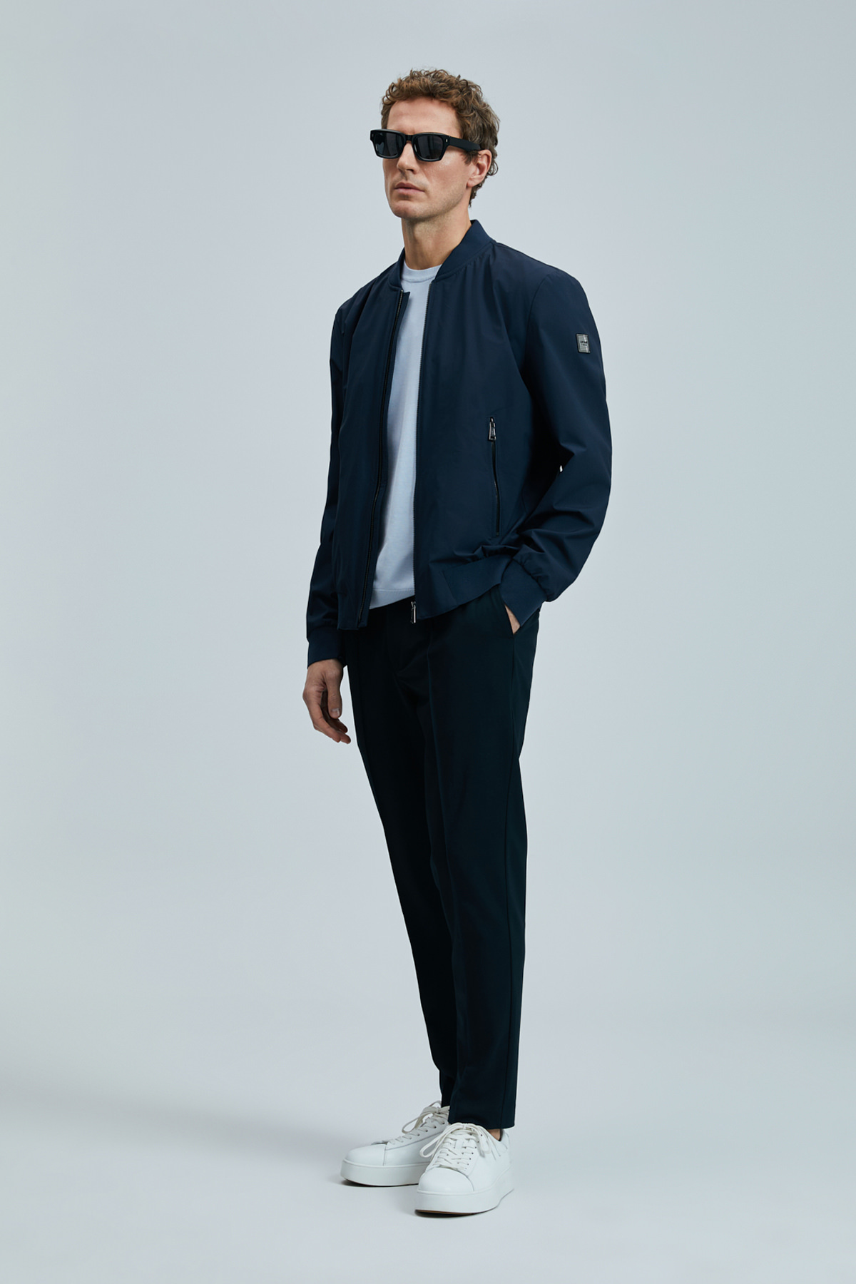 Sımon Smart Erkek Chino Pantolon Slim Fit Lacivert — سرمه‌ای 111190337 — تصویر 4 از 6