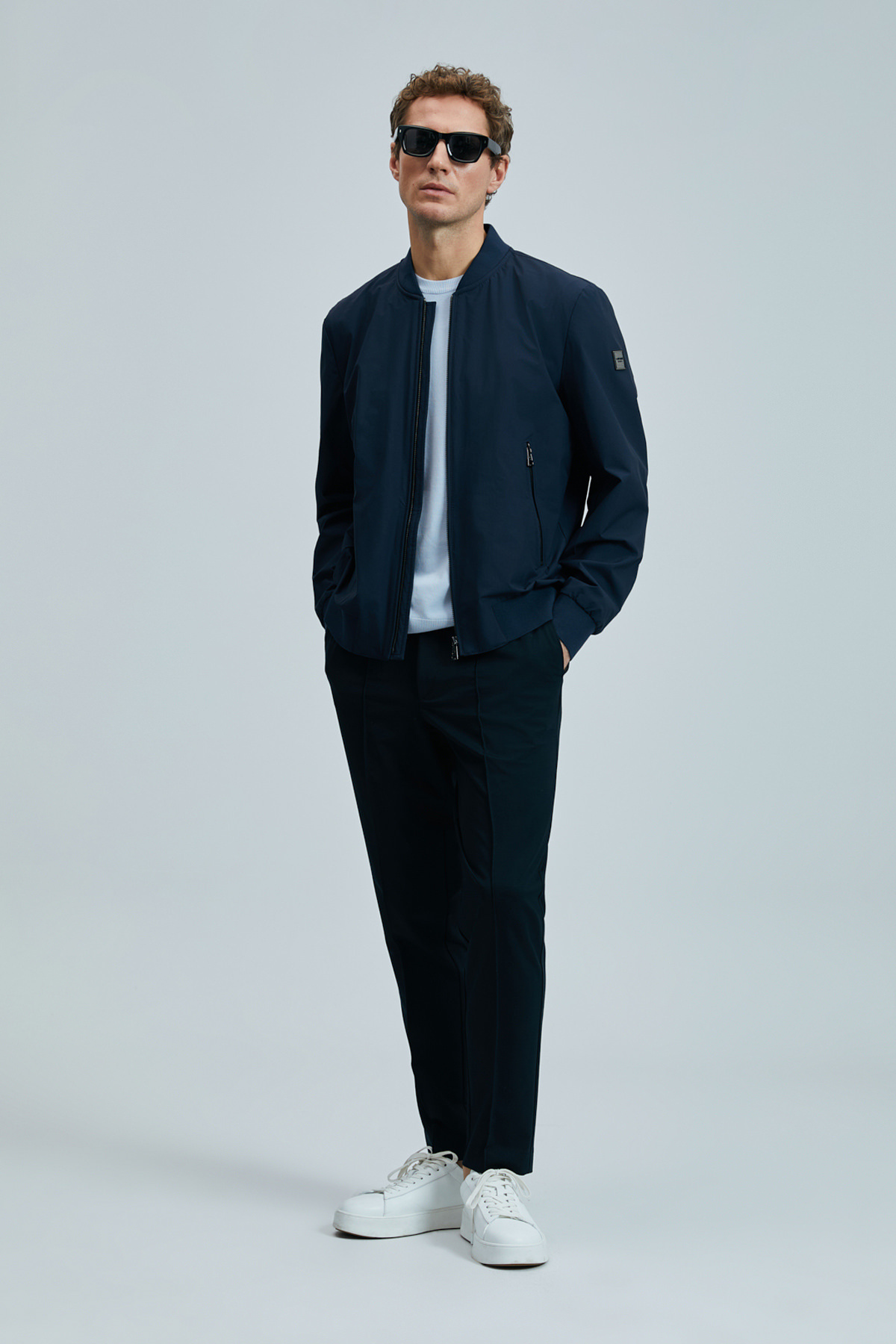 Lufian Sımon Smart Erkek Chino Pantolon Slim Fit Lacivert — سرمه‌ای 111190337