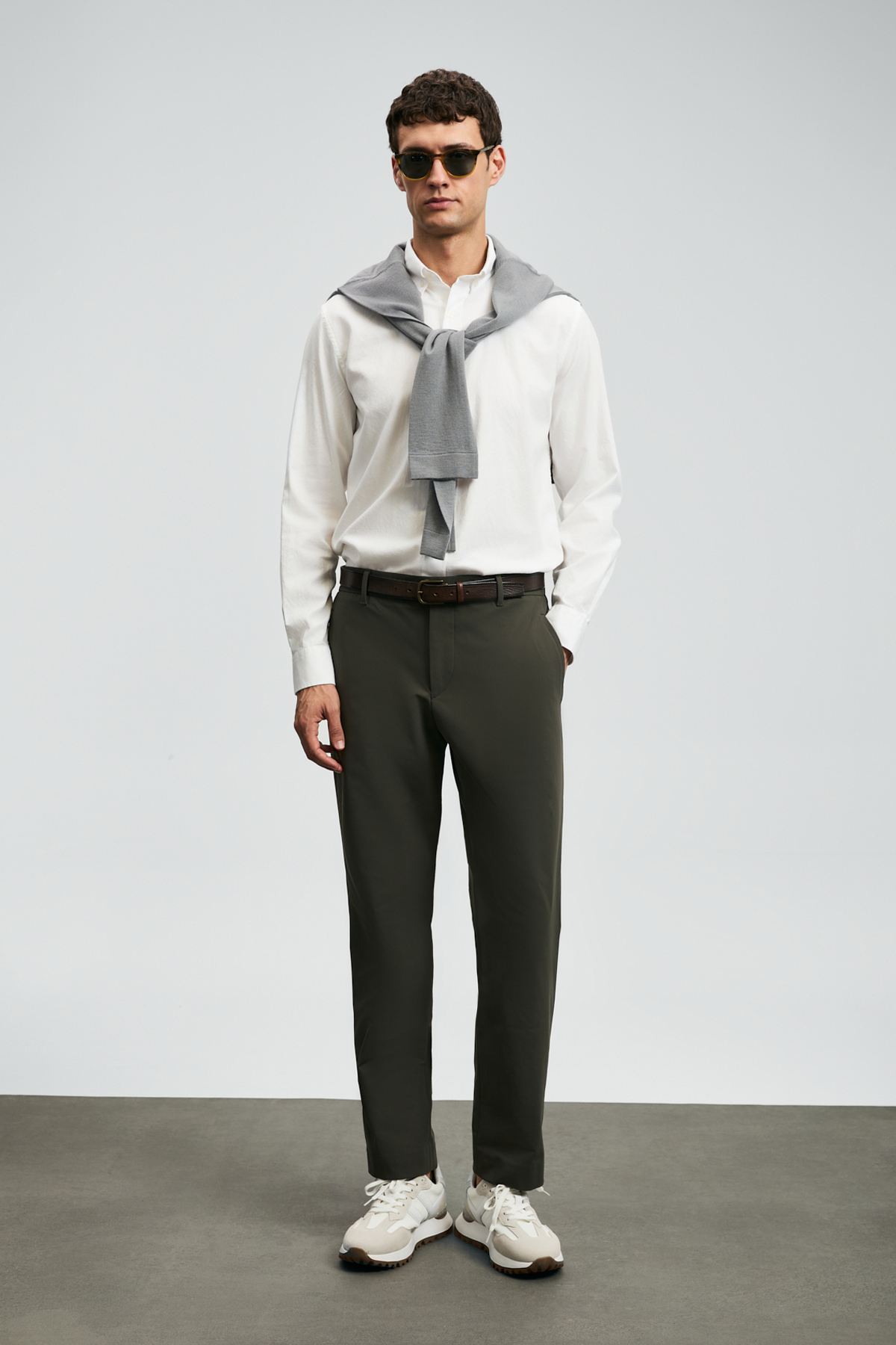 Lufian Daren Smart Erkek Chino Pantolon Slim Fit Haki — خاکی KCMN-AST10094