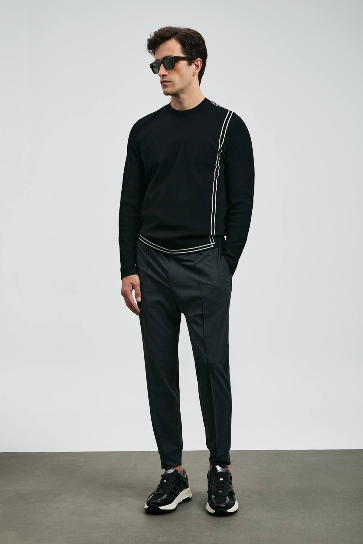 Pıto Jogger Pantolon Slim Fit Antrasit — خاکستری 112190335 — تصویر 3 از 6