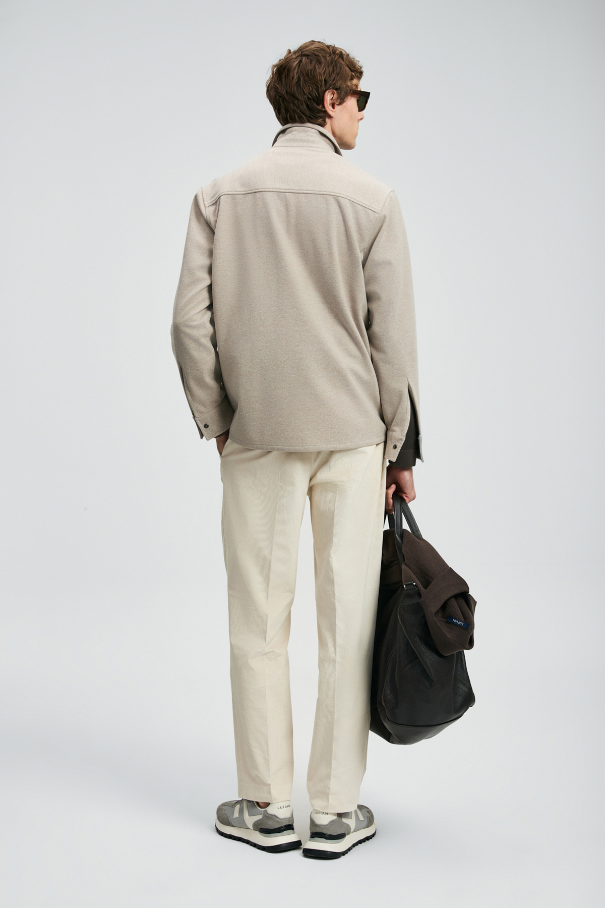 Ador Erkek Basic Gömlek Regular Fit Bej — بژ 112010670 — تصویر 6 از 6