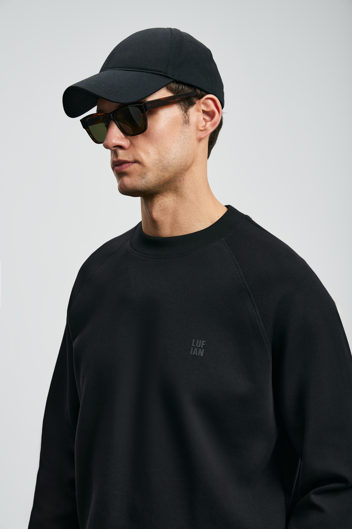 Grant Erkek Sweatshirt Siyah — مشکی 112030179 — تصویر 5 از 6