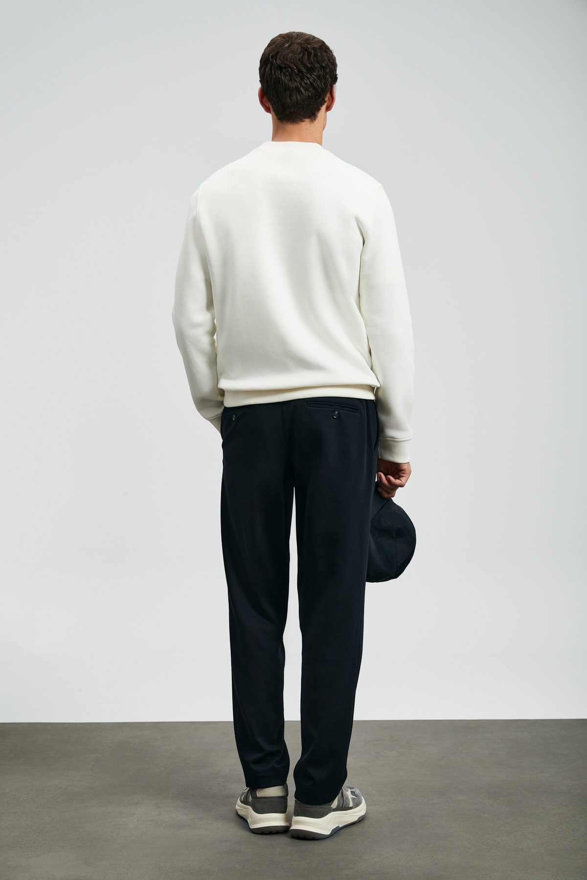 Loved Erkek Sweatshirt Kırık Beyaz — سفید 112030170 — تصویر 6 از 6