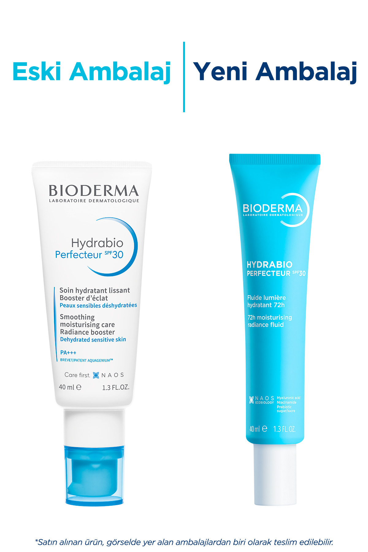 کرم مرطوب‌کننده آبرسان هیدرابیو پرفکتور با SPF30 و اسید هیالورونیک، حجم ۴۰ میلی‌لیتر