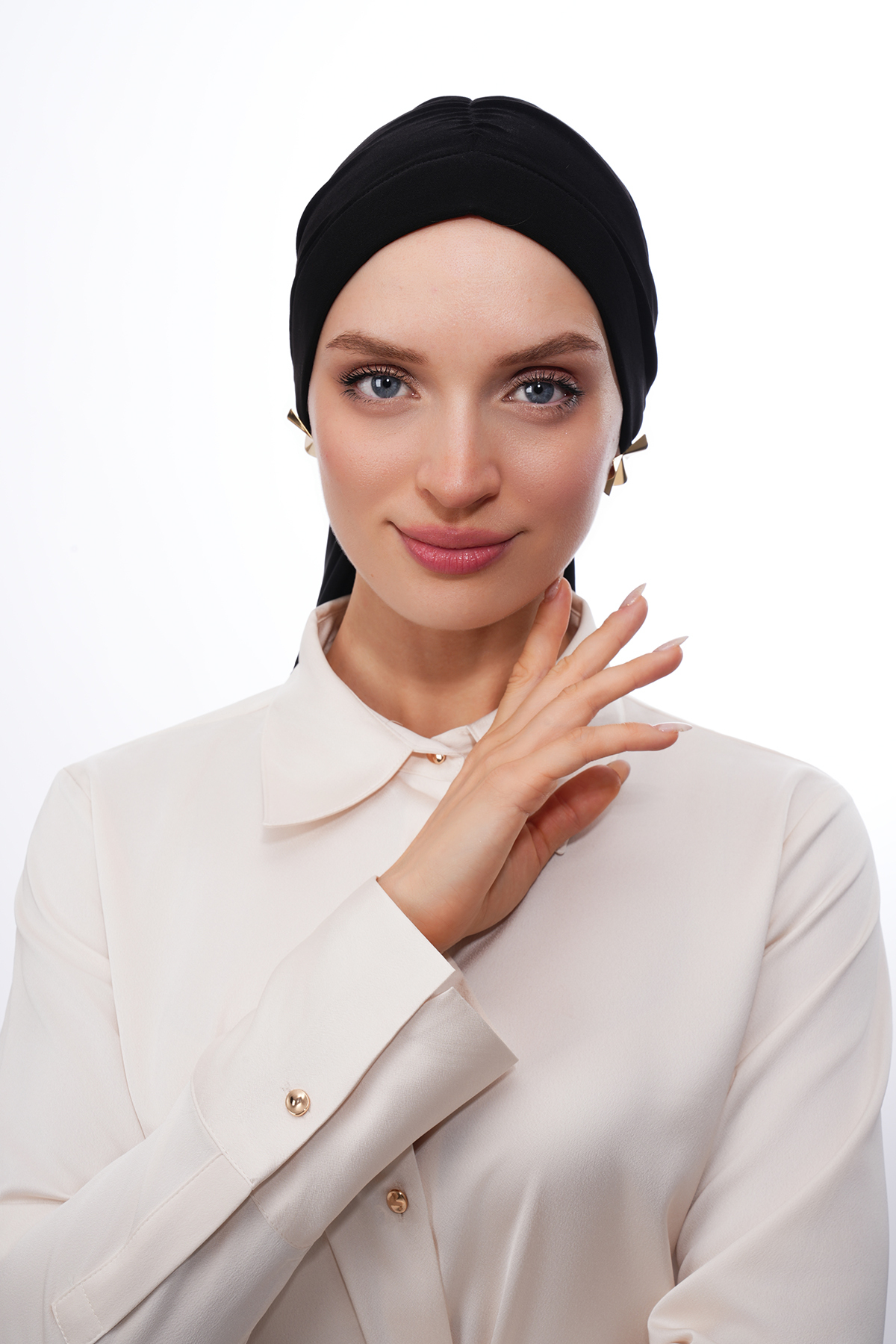 شال جلوی اسفنجی زنانه مدا یک مدل دوبی – شال درهم تنیده آماده از پارچه شنی 2