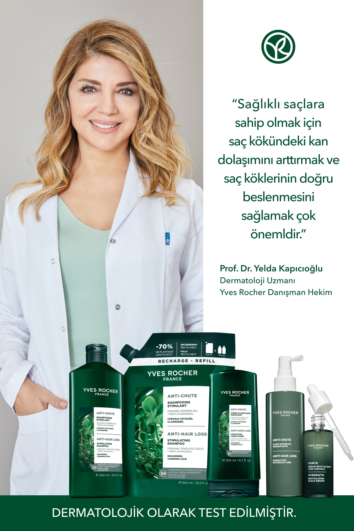 Güçlendirici Prebiyotik Ginseng Serum - Saç Dökülmesine Karşı / Anti-Chute -Vegan -50ml — 63218 — تصویر 8 از 8