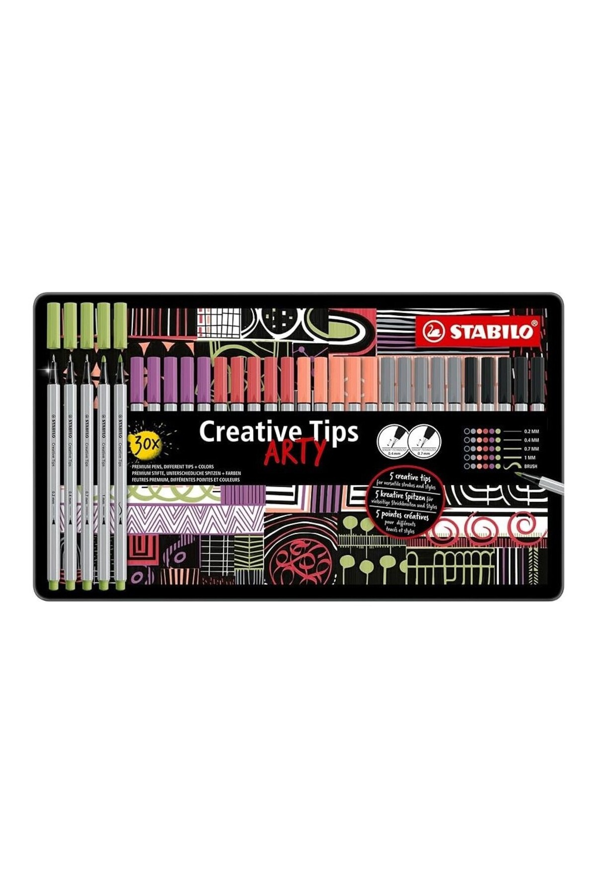 Pastel Bot Stabilo Creative Tips Arty Pastel 30'lu Boyama Seti - Fiyatı